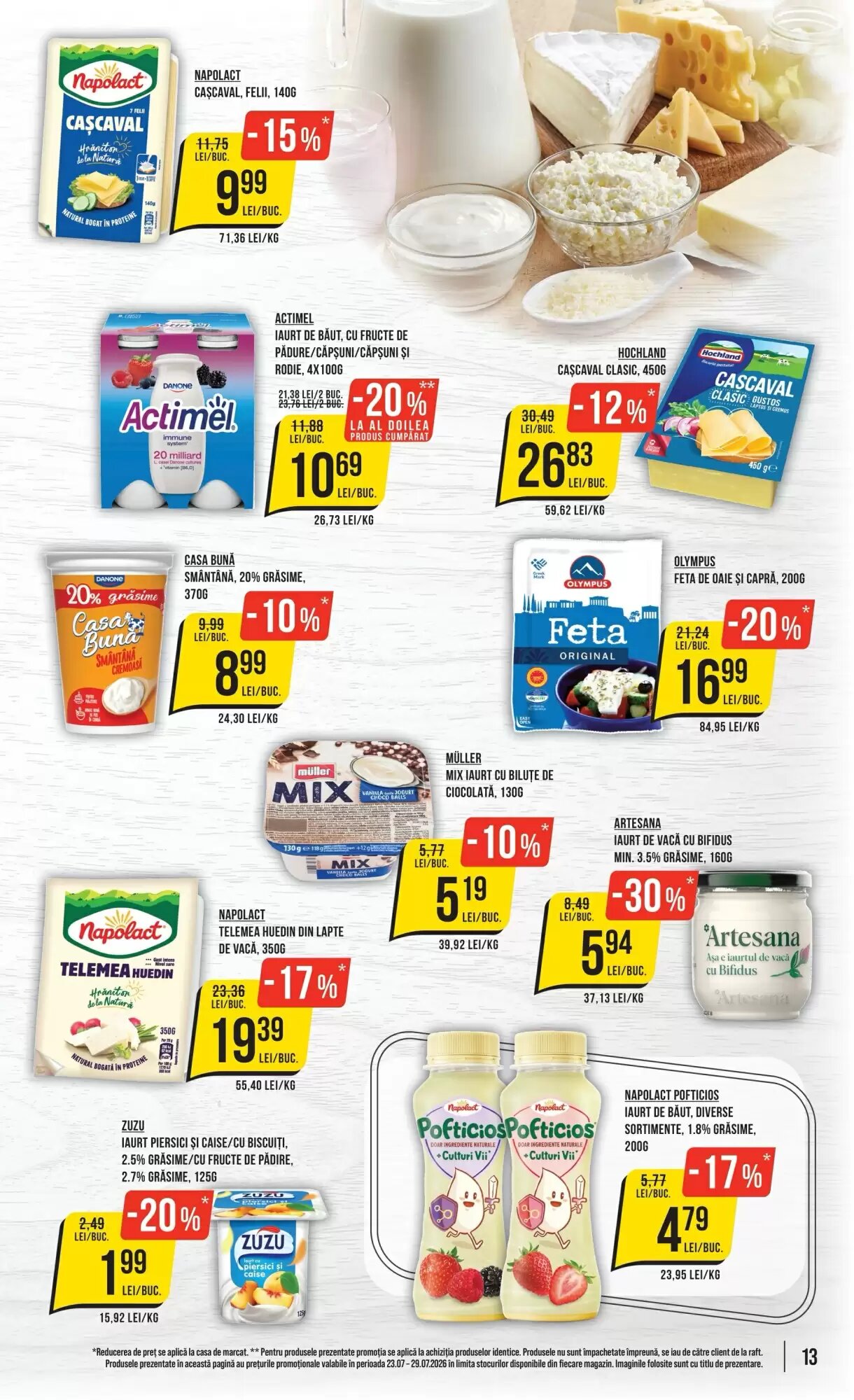 Catalogul cu oferte Mega Image valabil de la 23.07.2026 - Pagina 13.