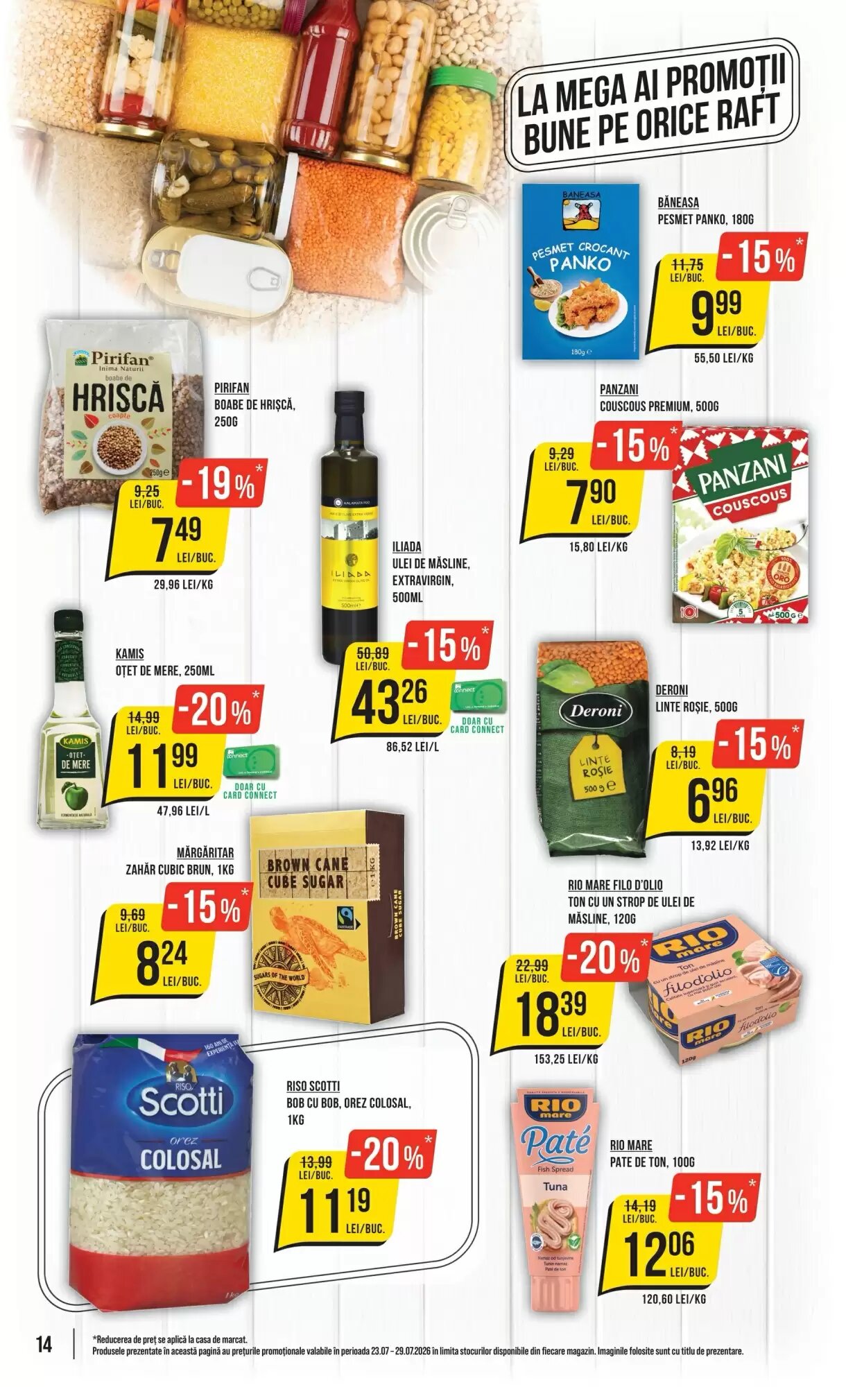 Catalogul cu oferte Mega Image valabil de la 23.07.2026 - Pagina 14.