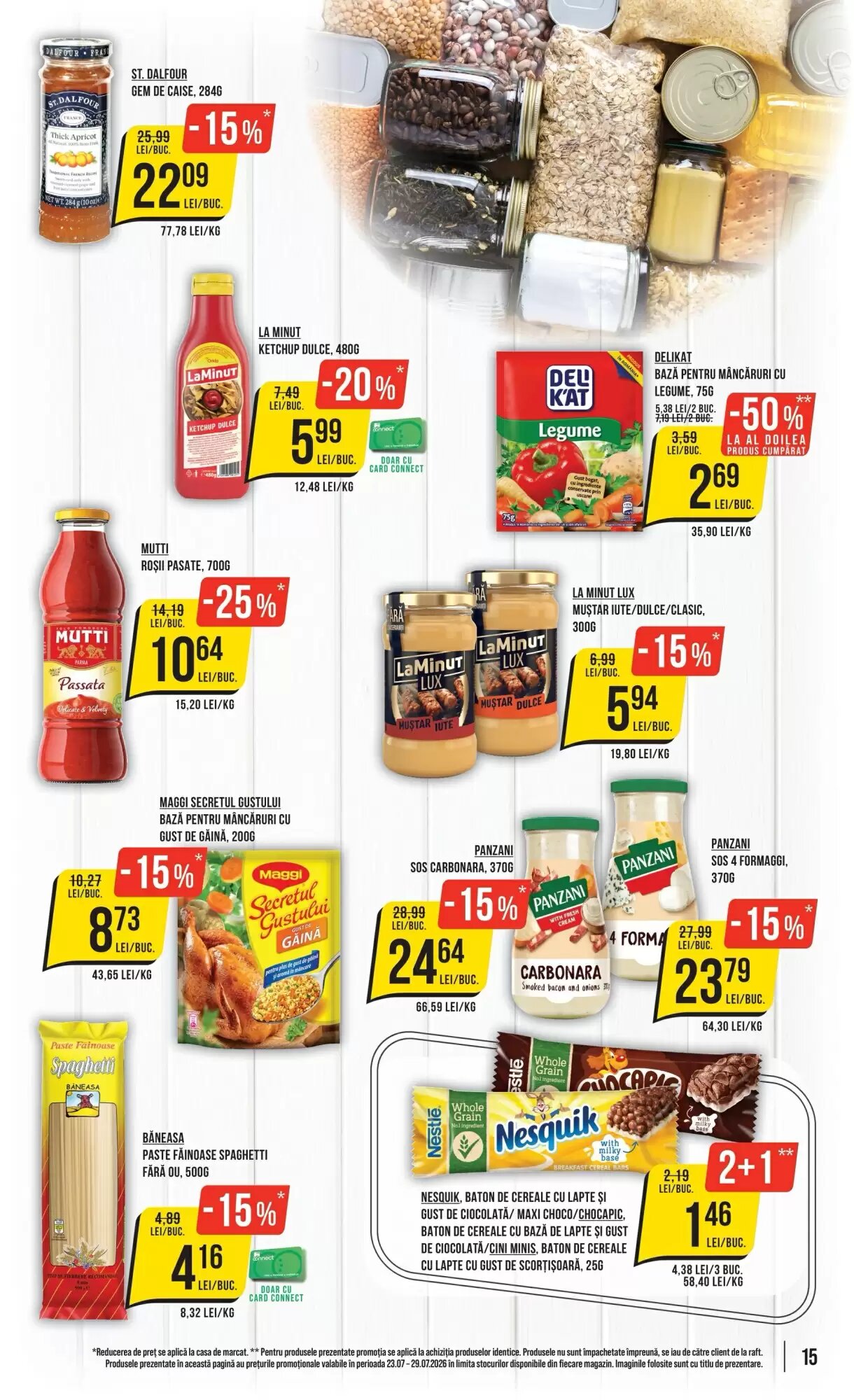 Catalogul cu oferte Mega Image valabil de la 23.07.2026 - Pagina 15.