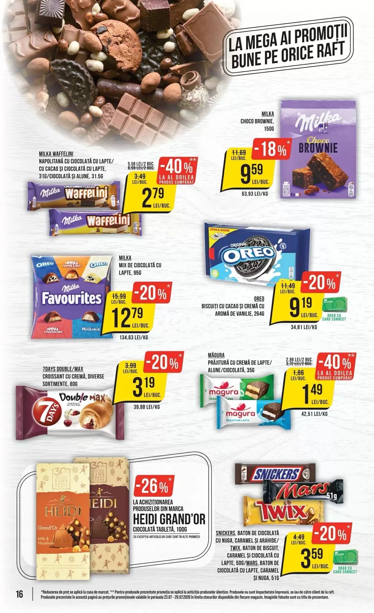 Catalogul cu oferte Mega Image valabil de la 23.07.2026 - Pagina 16.