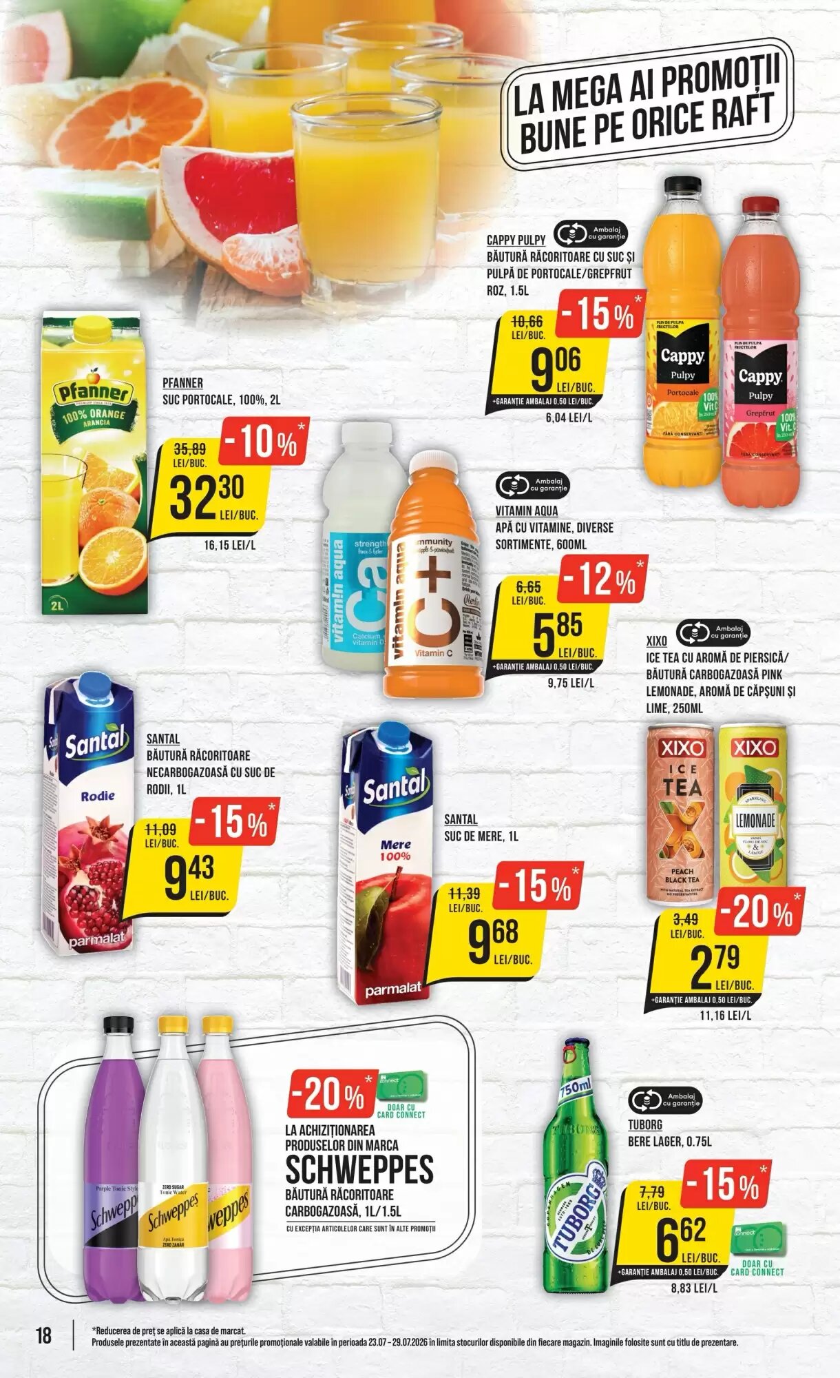 Catalogul cu oferte Mega Image valabil de la 23.07.2026 - Pagina 18.