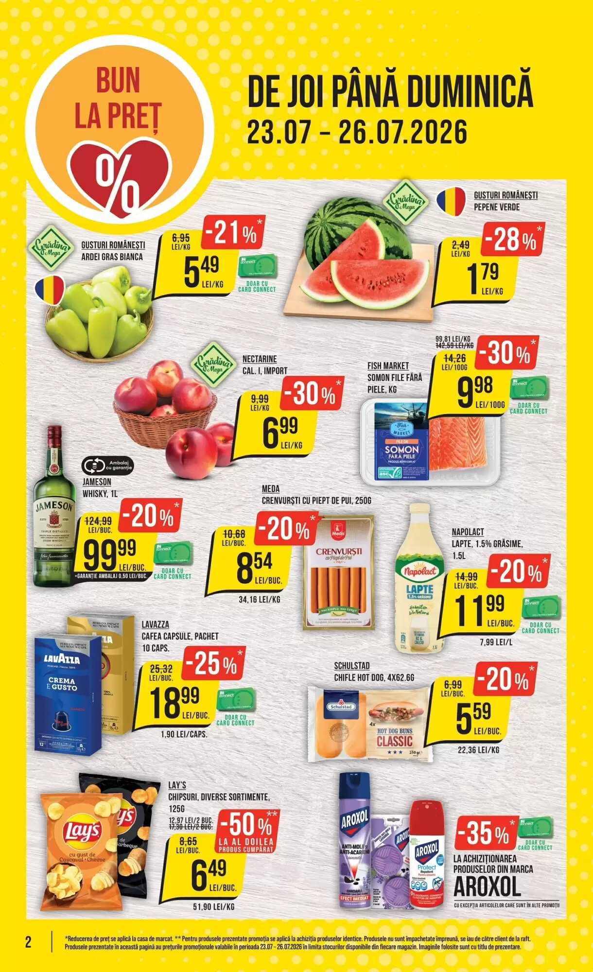 Catalogul cu oferte Mega Image valabil de la 23.07.2026 - Pagina 2.