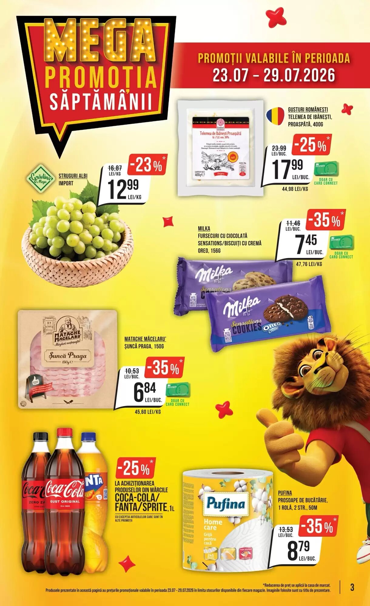 Catalogul cu oferte Mega Image valabil de la 23.07.2026 - Pagina 3.