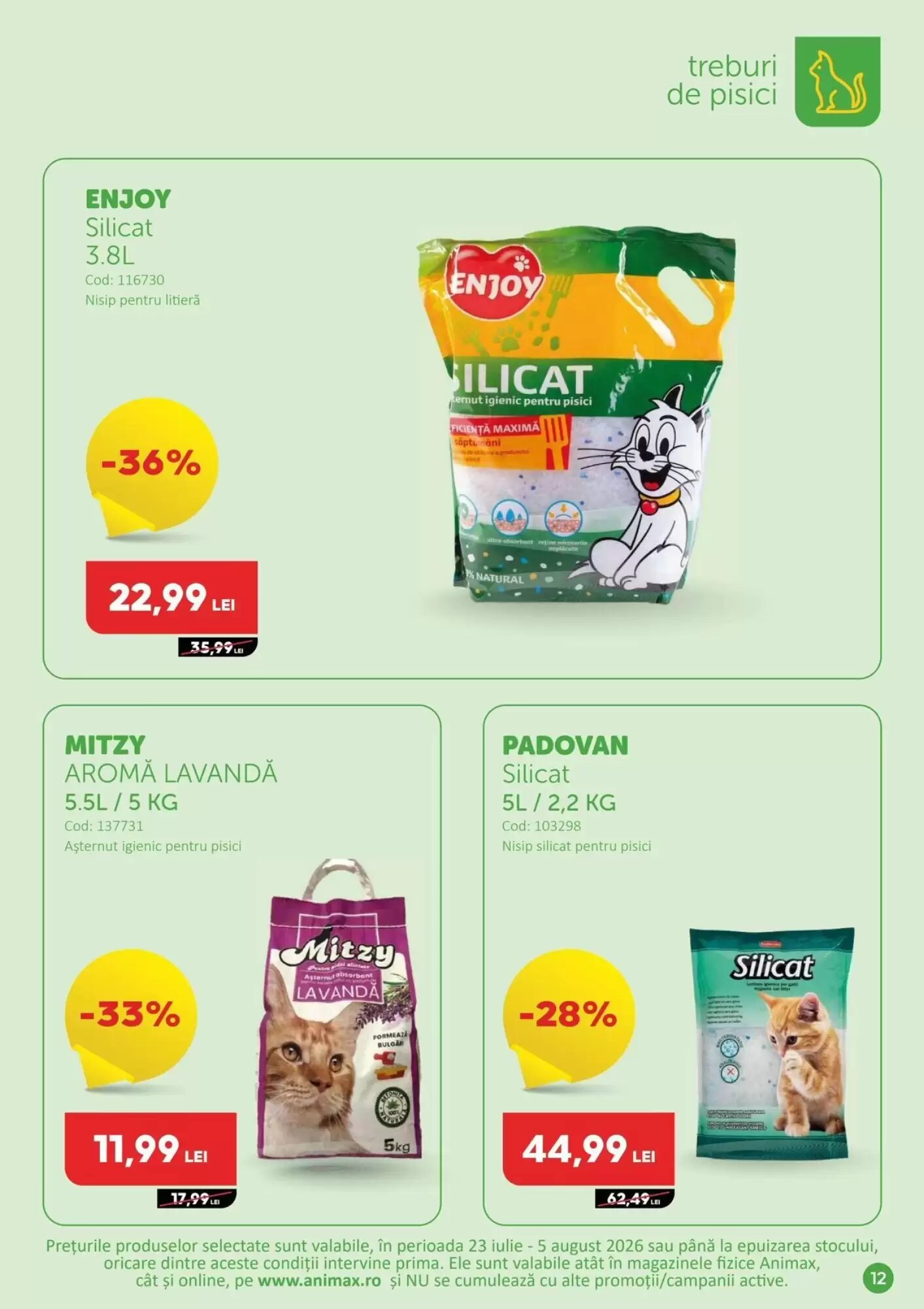 Catalogul cu oferte Animax valabil de la 23.07.2026 - Pagina 11.