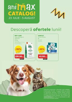 Catalogul cu oferte Animax valabil de la 23.07.2026
