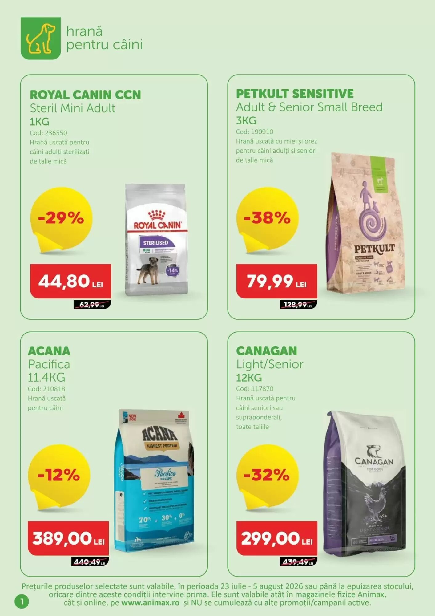 Catalogul cu oferte Animax valabil de la 23.07.2026 - Pagina 3.
