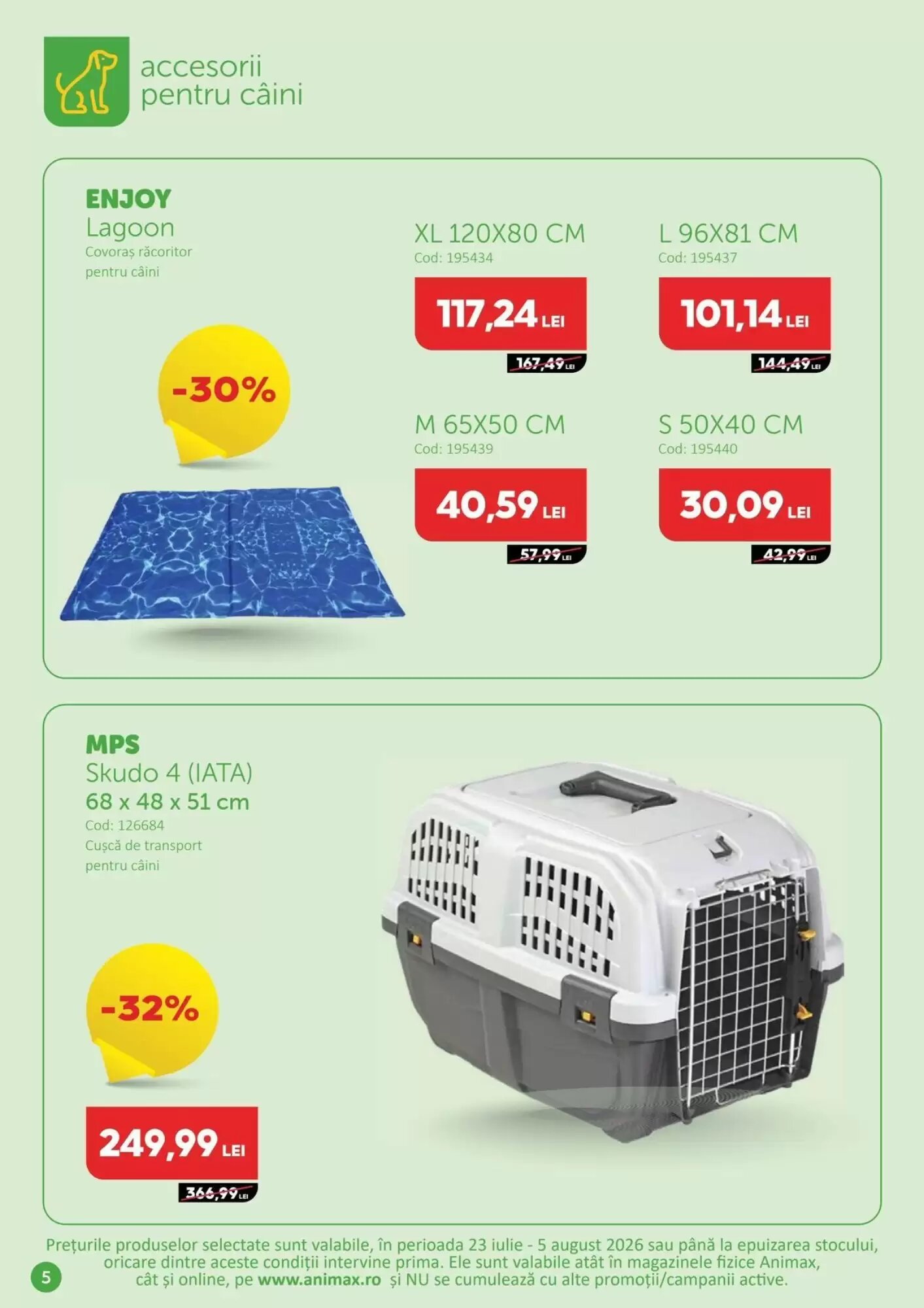 Catalogul cu oferte Animax valabil de la 23.07.2026 - Pagina 7.