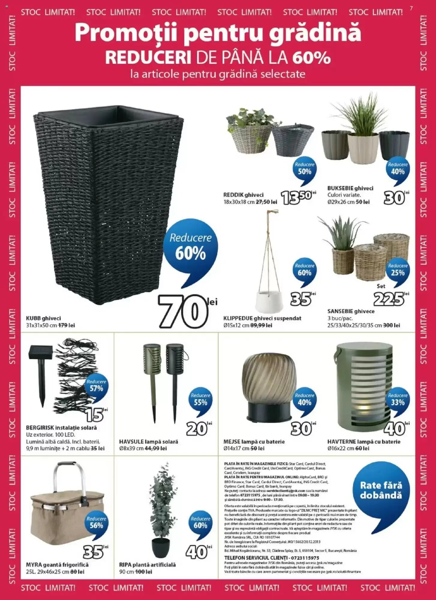 Catalogul cu oferte JYSK valabil de la 23.07.2026 - Pagina 7.