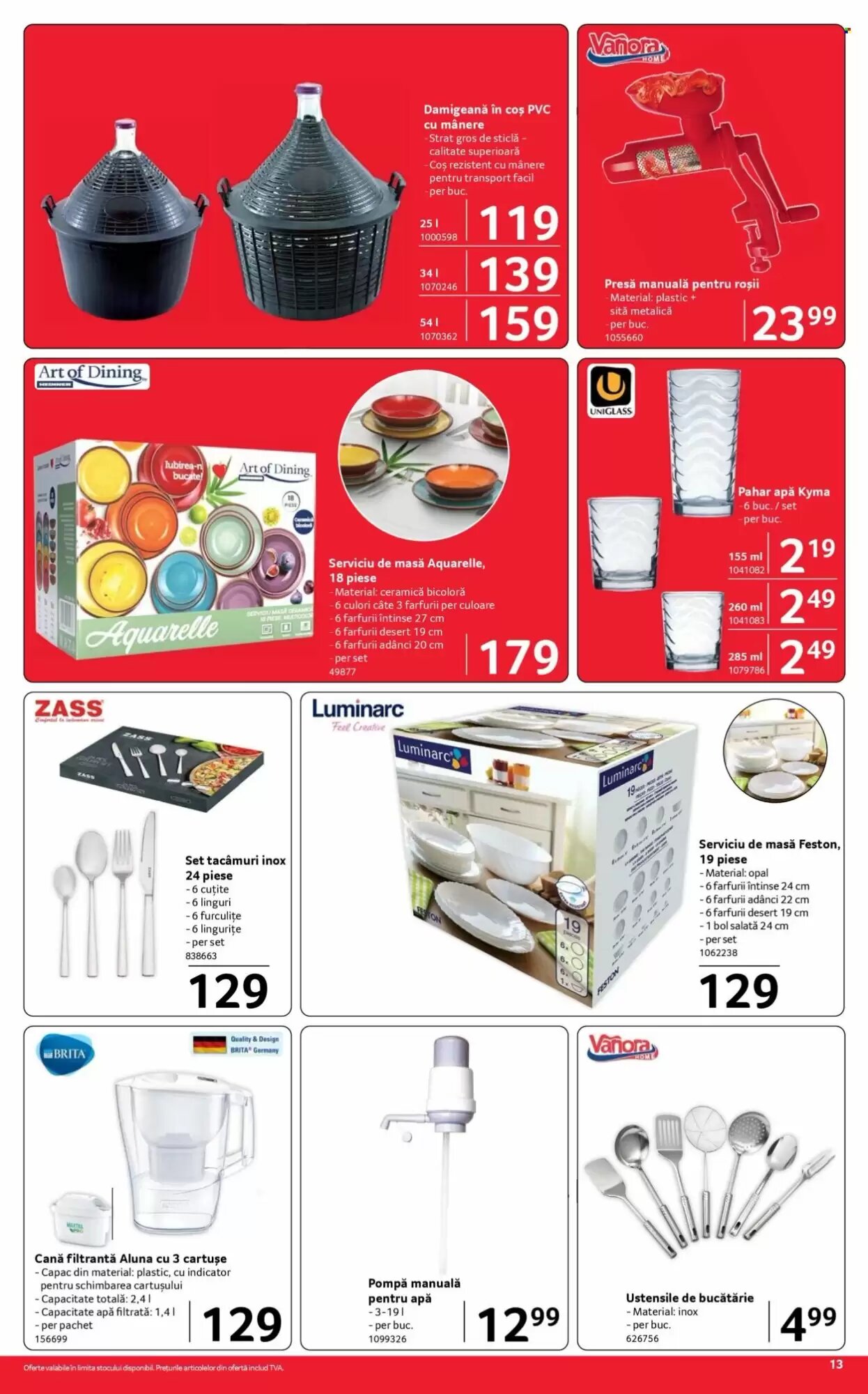 Catalogul cu oferte Selgros valabil de la 24.07.2026 - Pagina 13.
