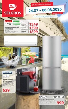Catalogul cu oferte Selgros valabil de la 24.07.2026