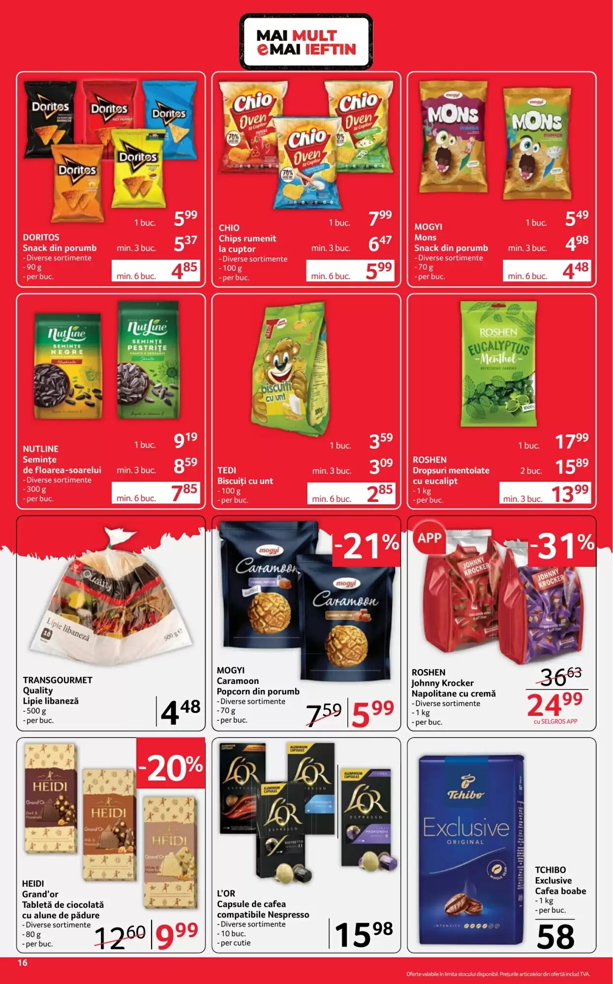 Catalogul cu oferte Selgros valabil de la 24.07.2026 - Pagina 16.