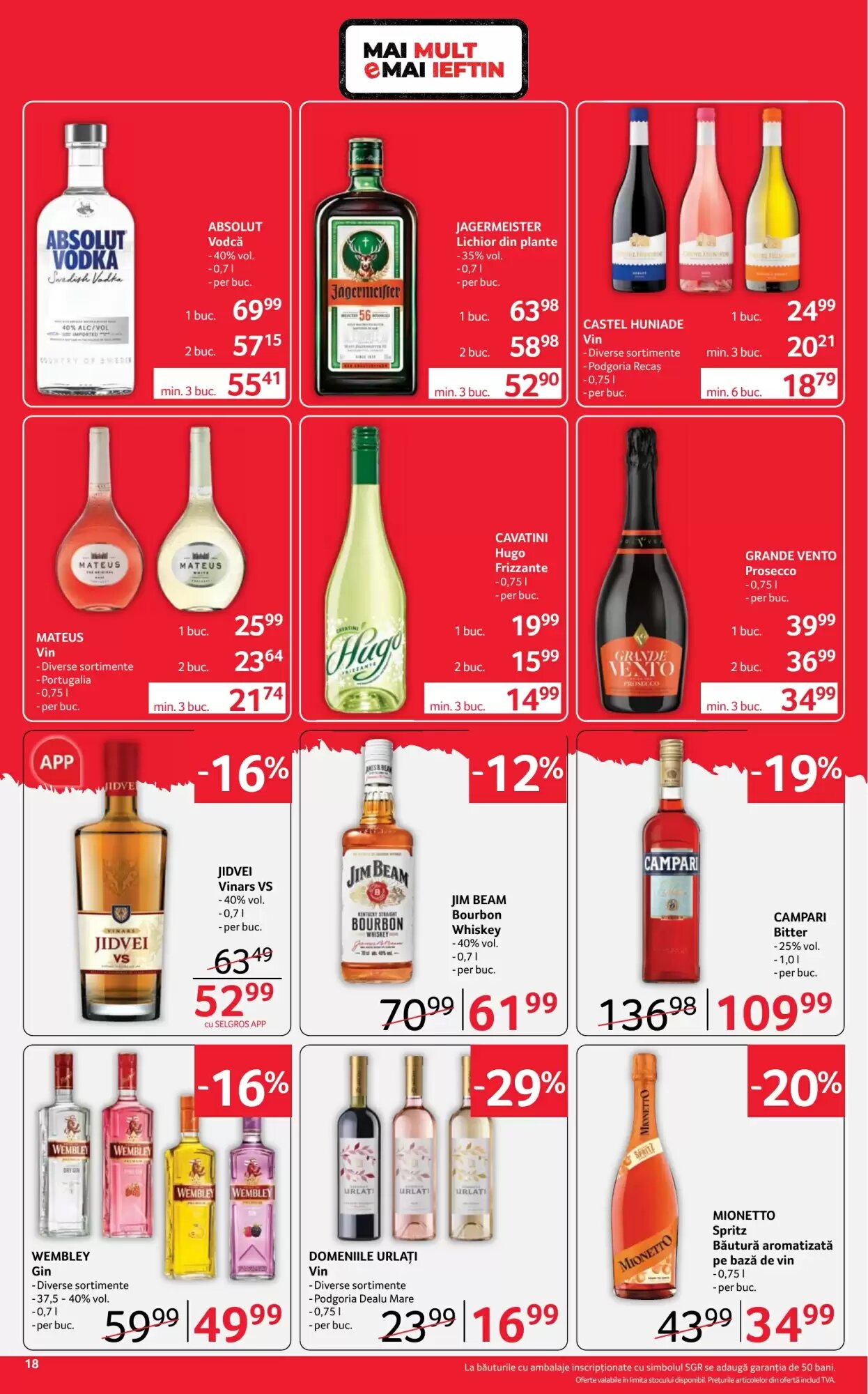 Catalogul cu oferte Selgros valabil de la 24.07.2026 - Pagina 18.