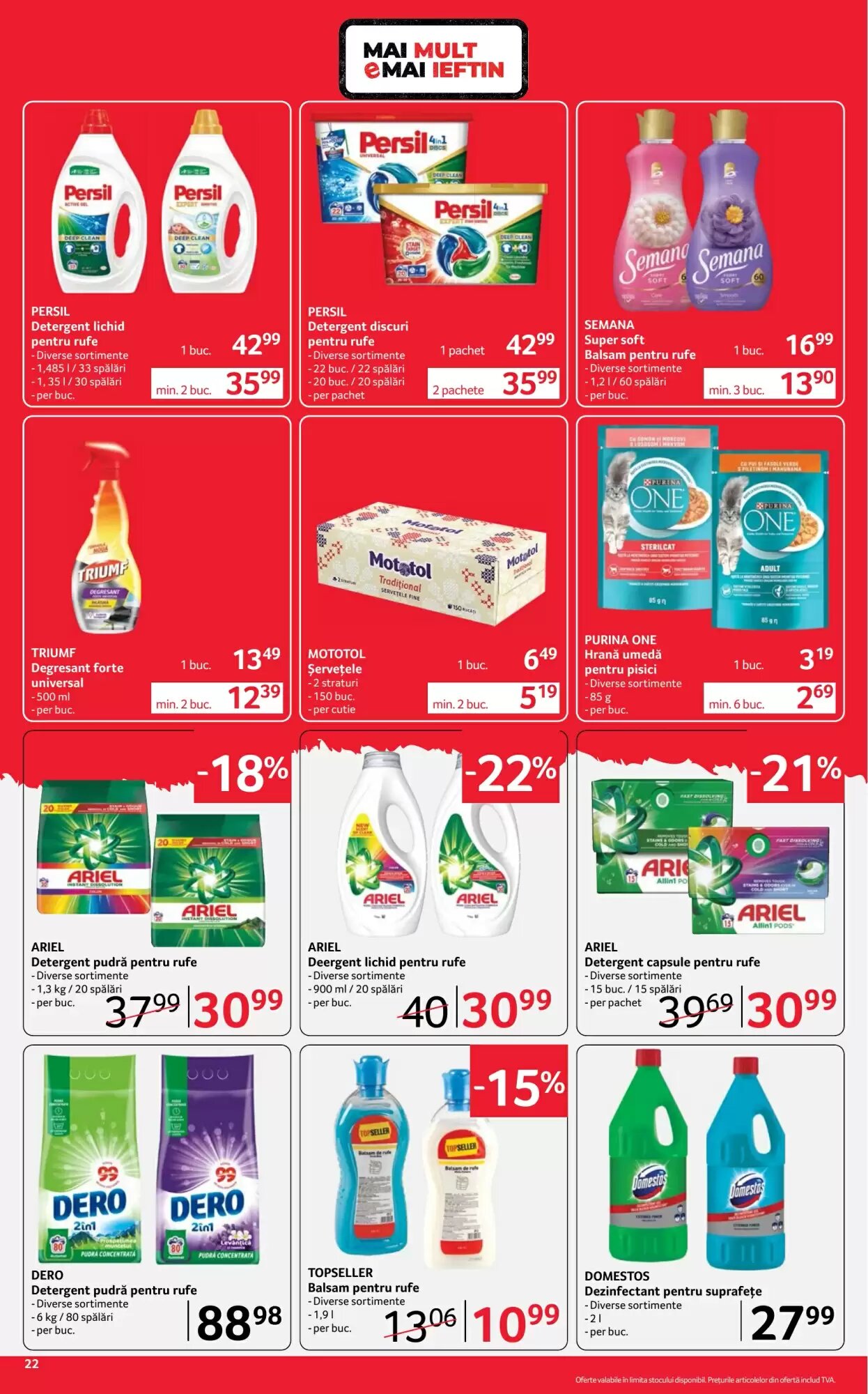 Catalogul cu oferte Selgros valabil de la 24.07.2026 - Pagina 22.