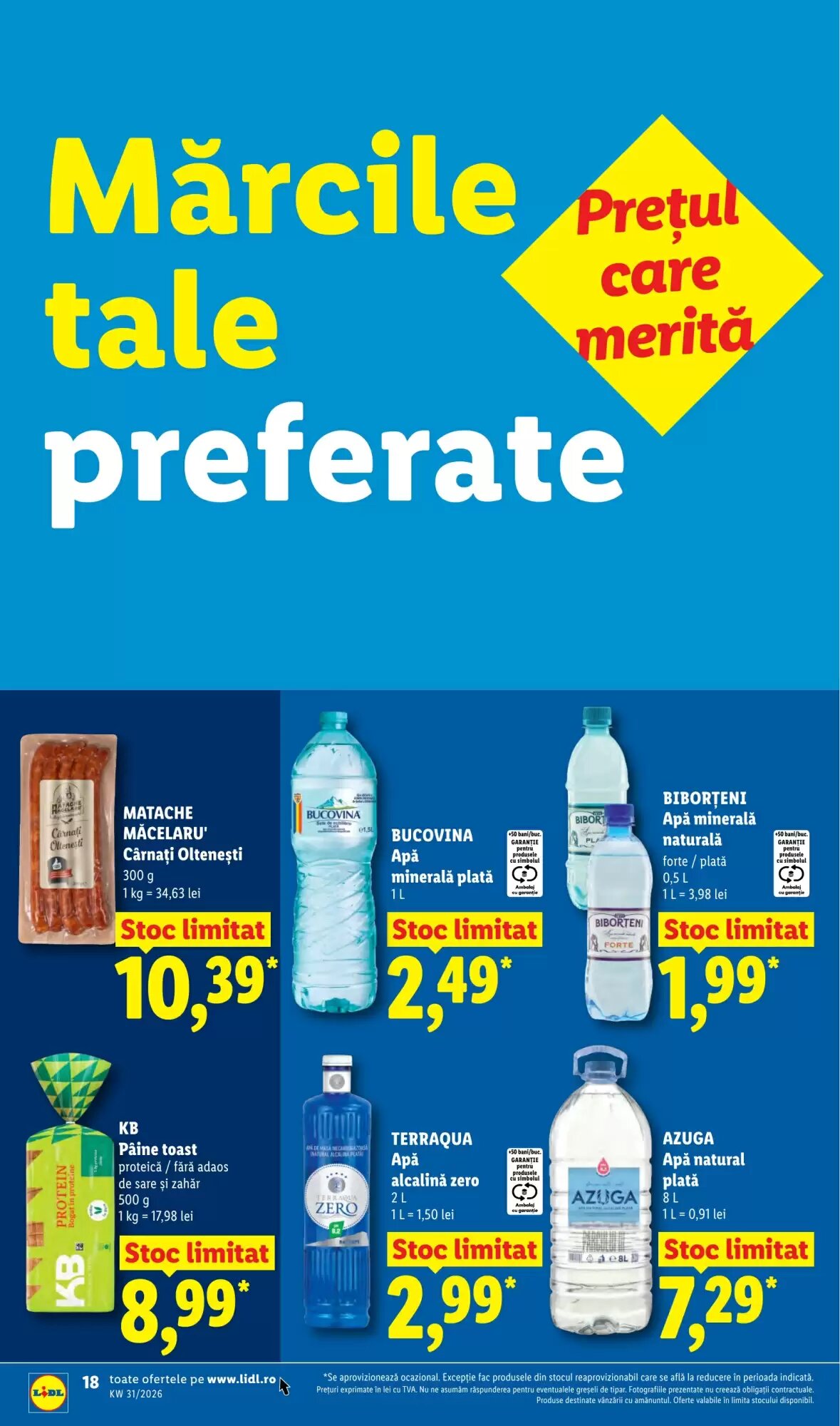 Catalogul cu oferte Lidl valabil de la 27.07.2026 - Pagina 18.