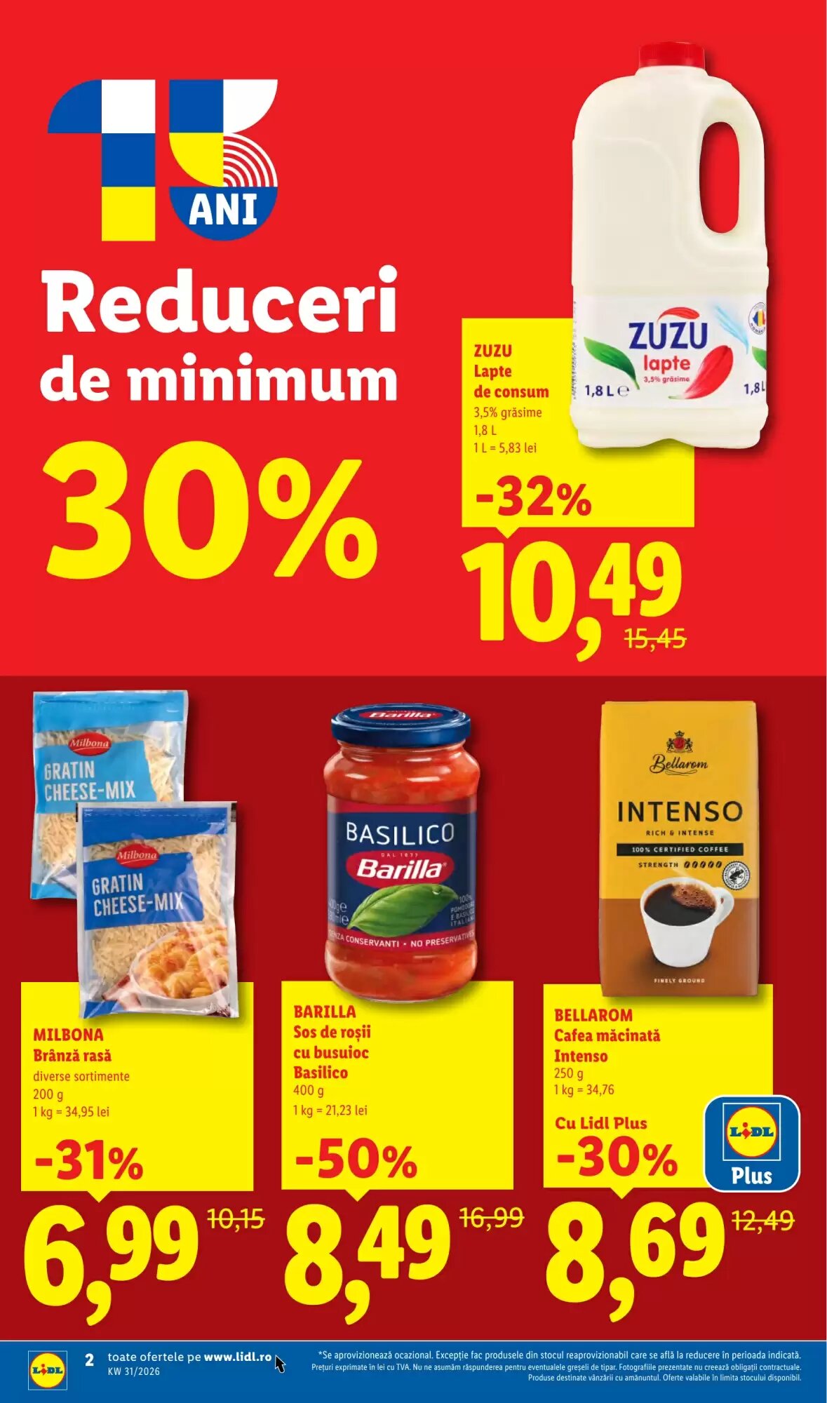 Catalogul cu oferte Lidl valabil de la 27.07.2026 - Pagina 2.