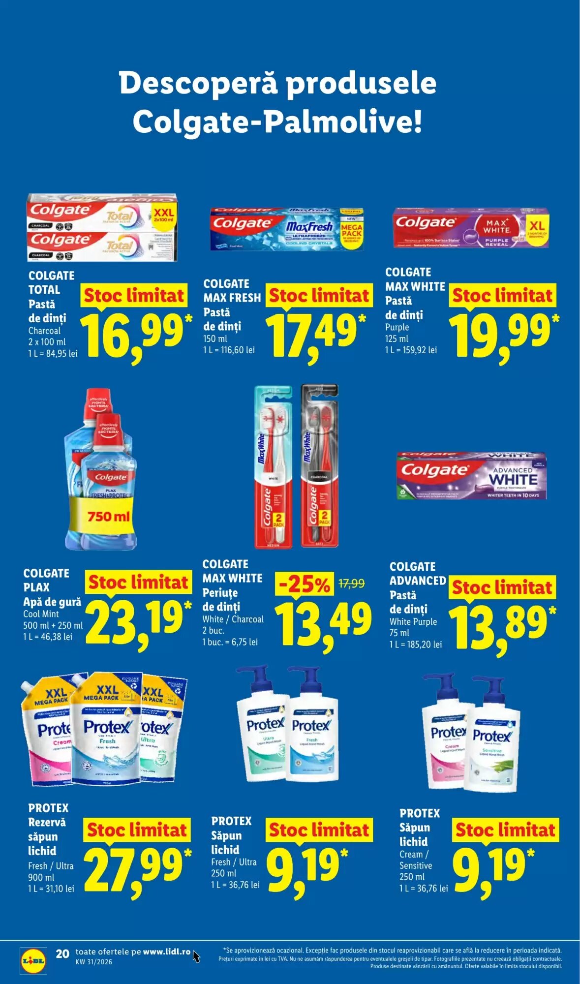 Catalogul cu oferte Lidl valabil de la 27.07.2026 - Pagina 20.