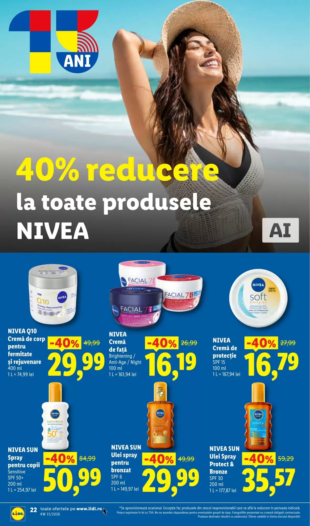 Catalogul cu oferte Lidl valabil de la 27.07.2026 - Pagina 22.