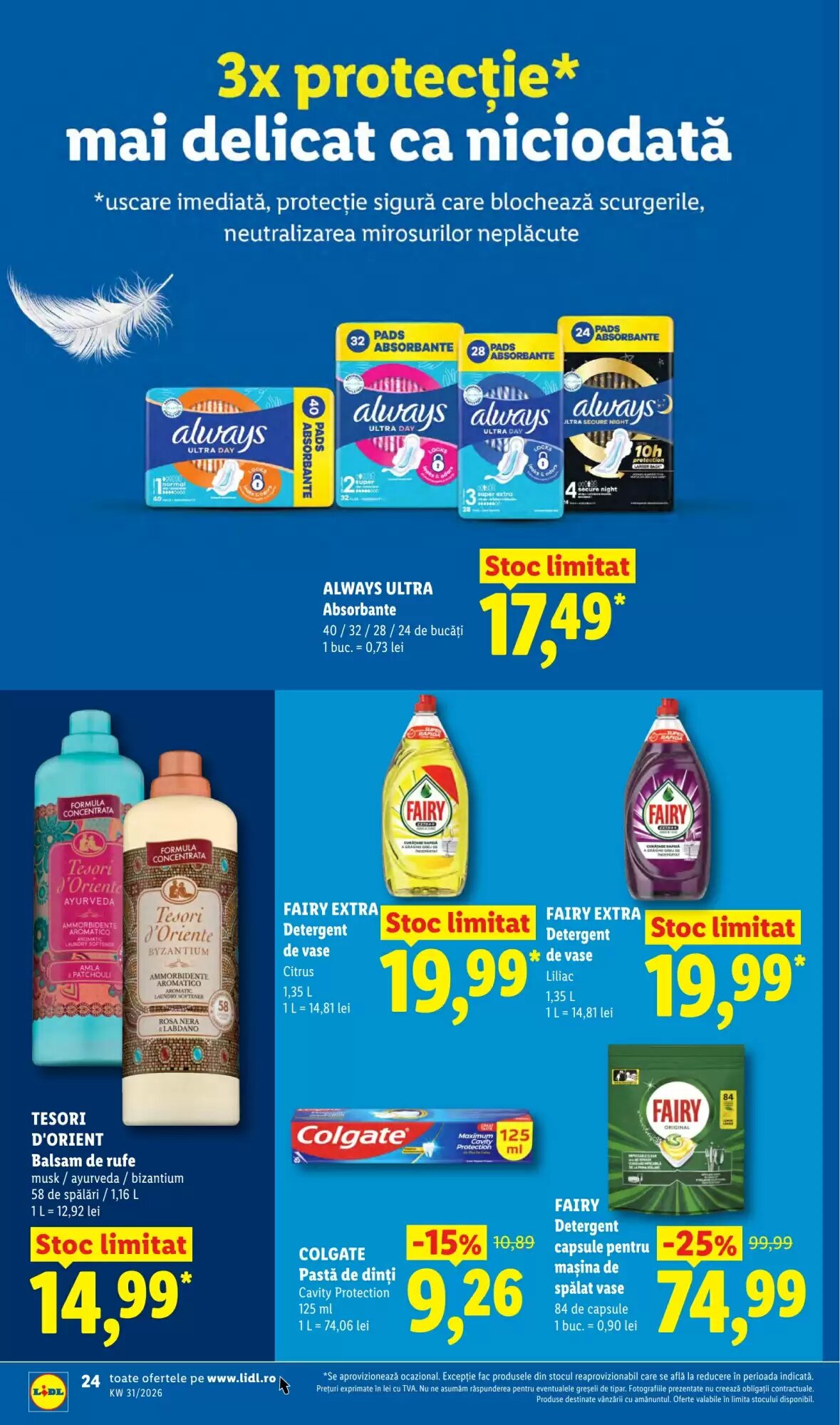 Catalogul cu oferte Lidl valabil de la 27.07.2026 - Pagina 24.