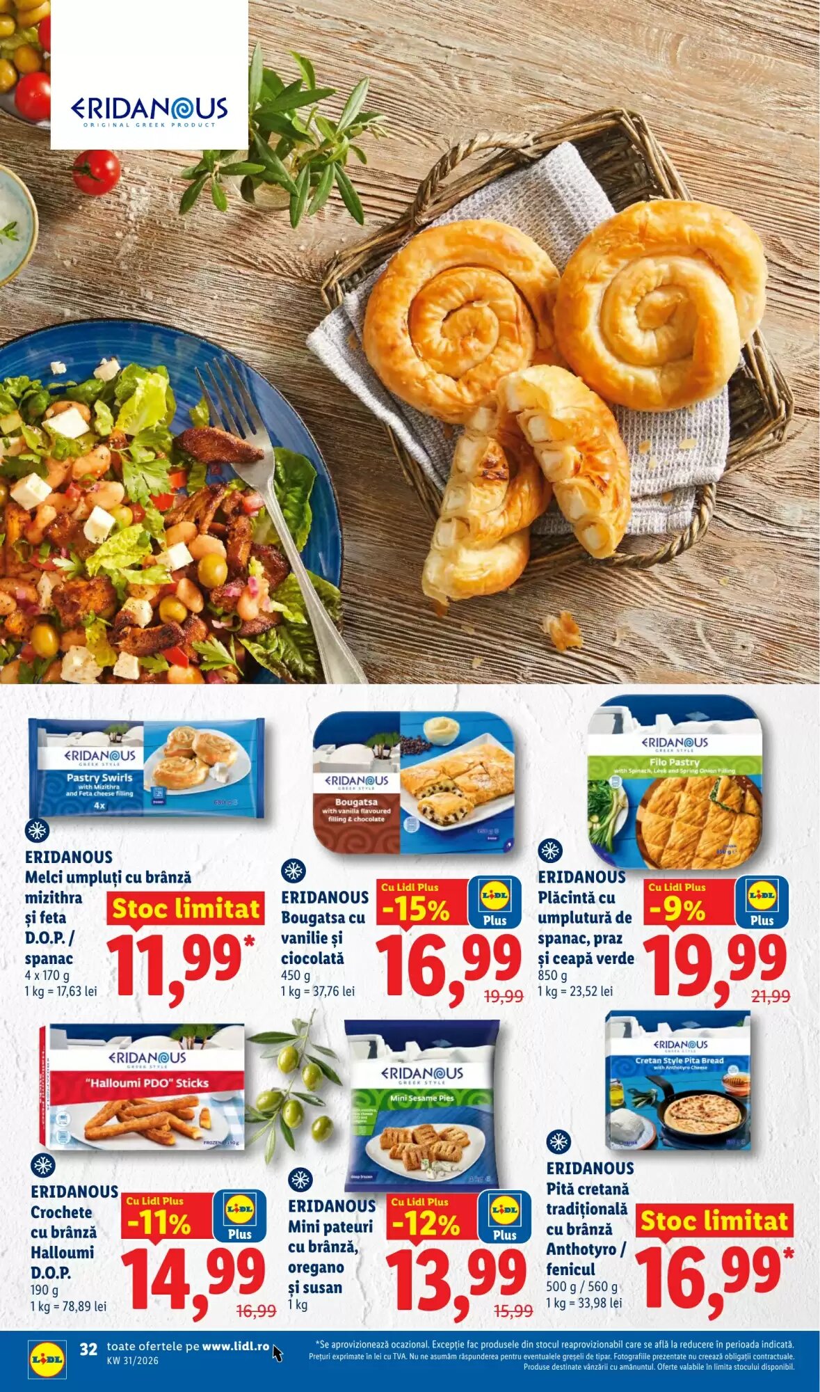 Catalogul cu oferte Lidl valabil de la 27.07.2026 - Pagina 32.