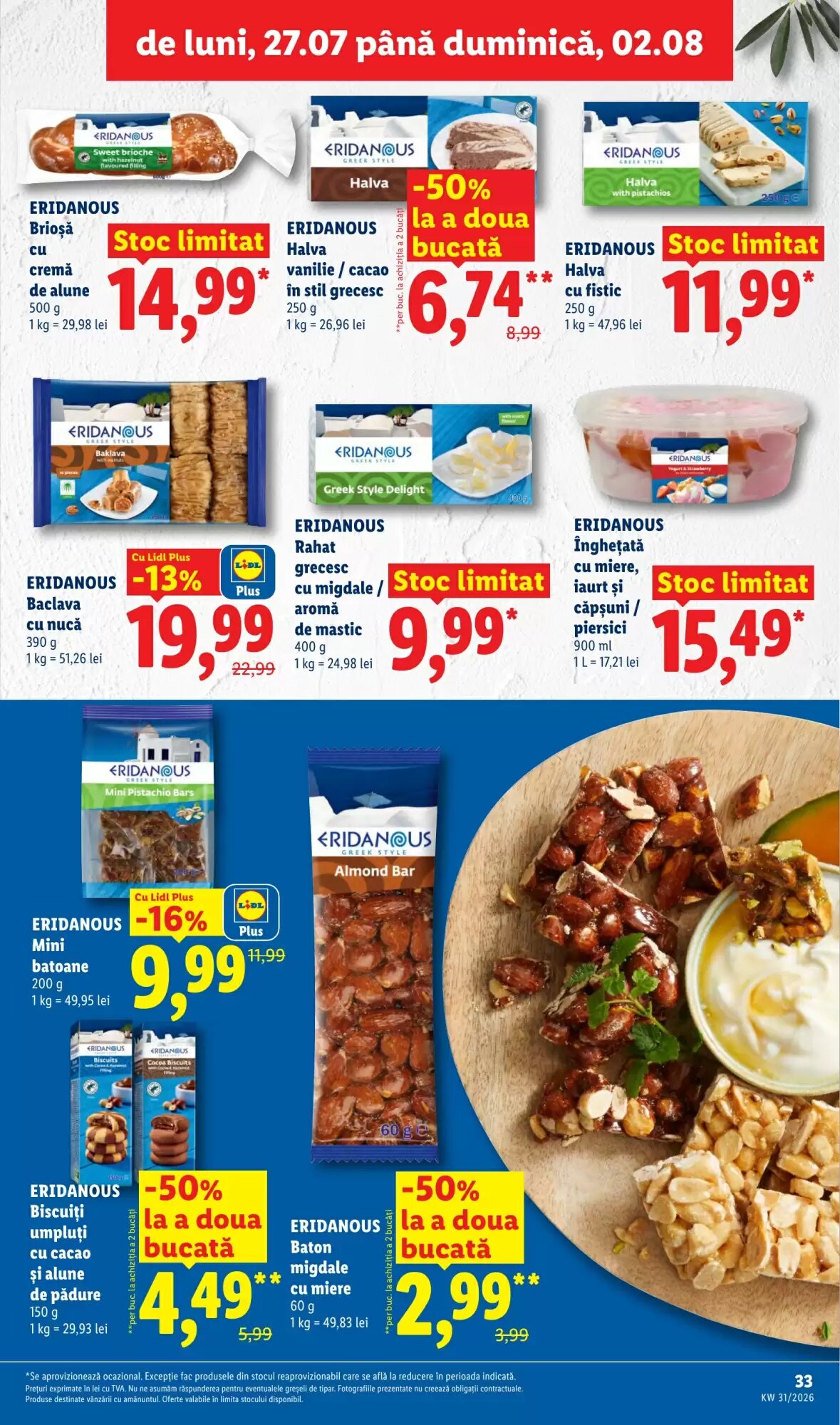 Catalogul cu oferte Lidl valabil de la 27.07.2026 - Pagina 33.