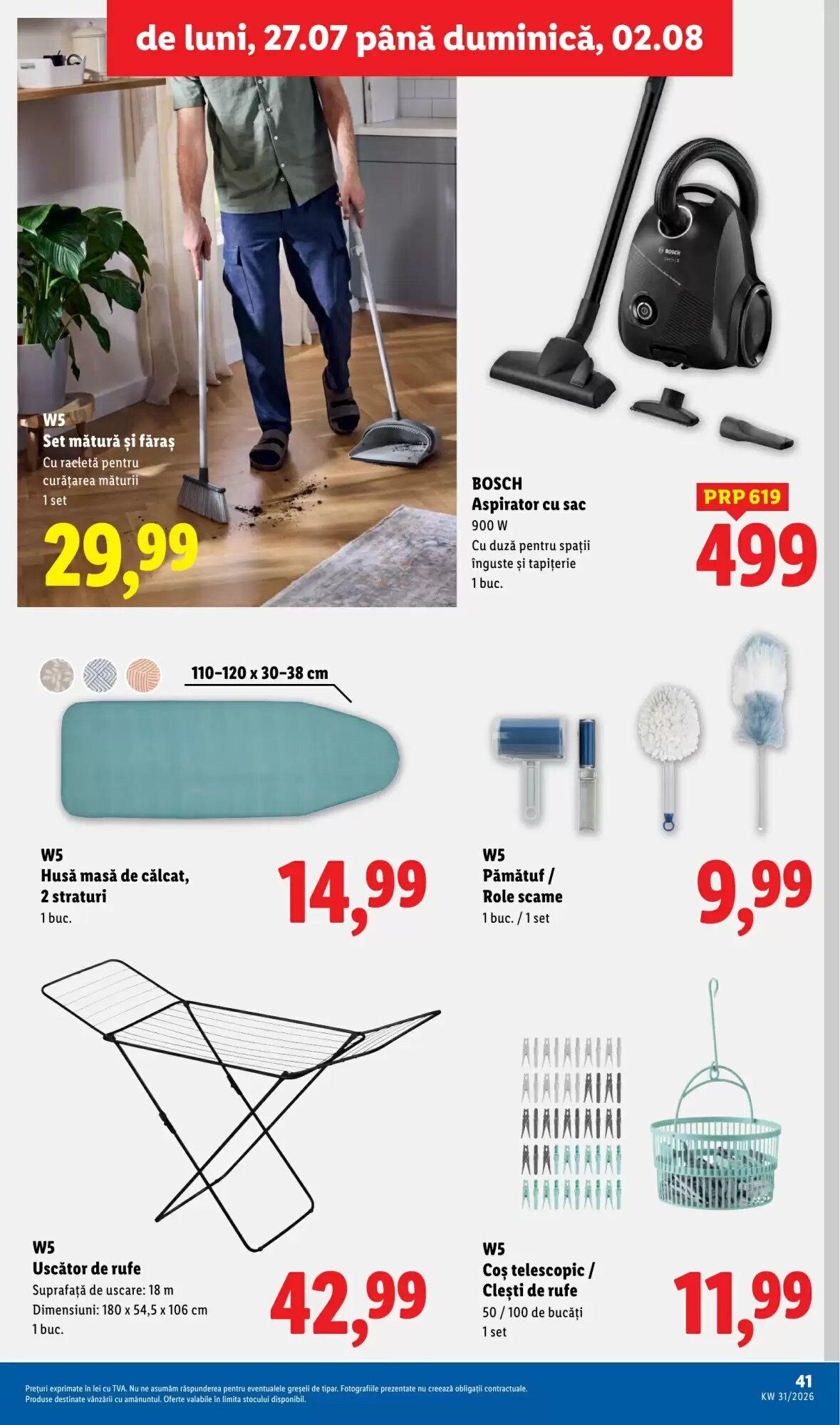 Catalogul cu oferte Lidl valabil de la 27.07.2026 - Pagina 41.