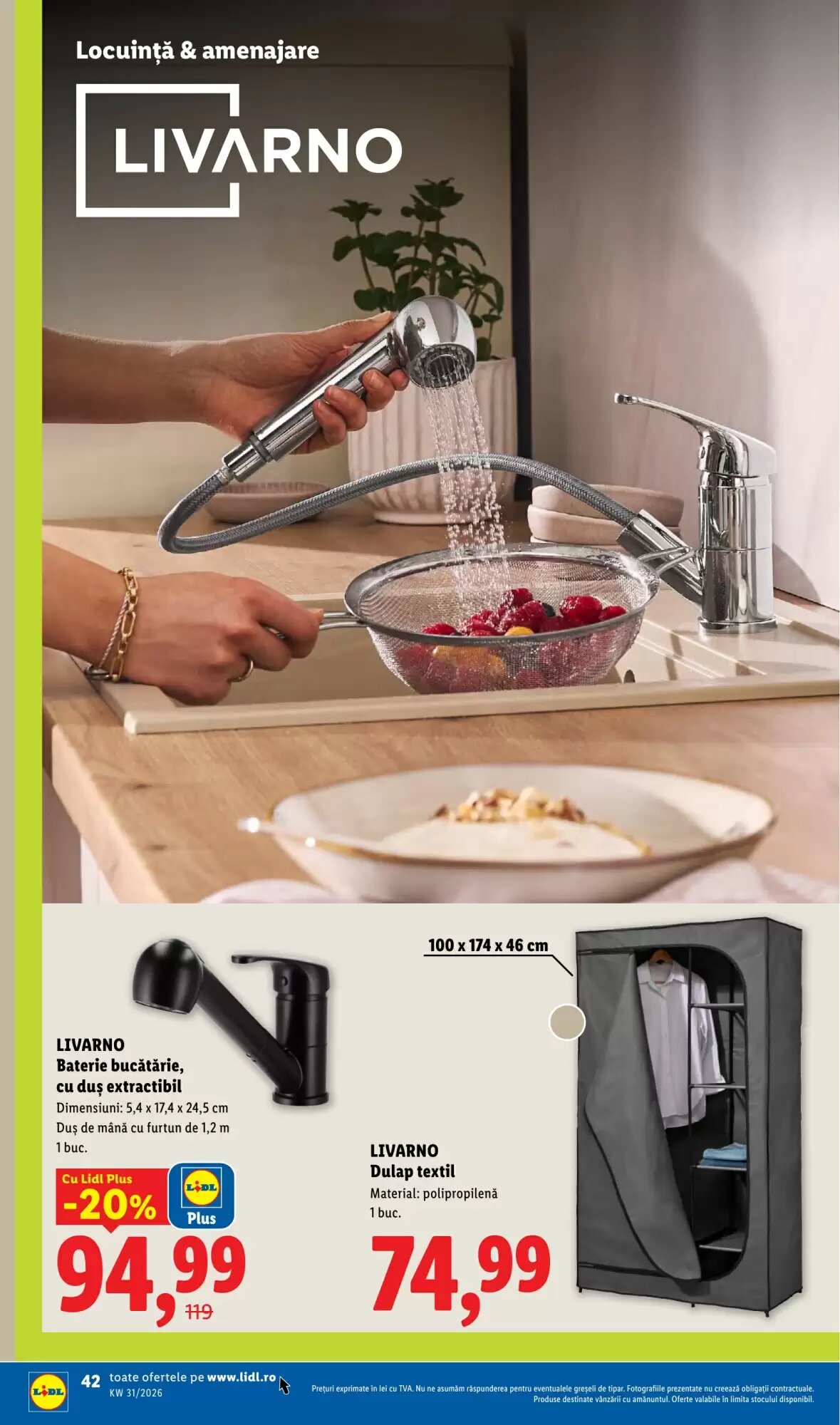 Catalogul cu oferte Lidl valabil de la 27.07.2026 - Pagina 42.