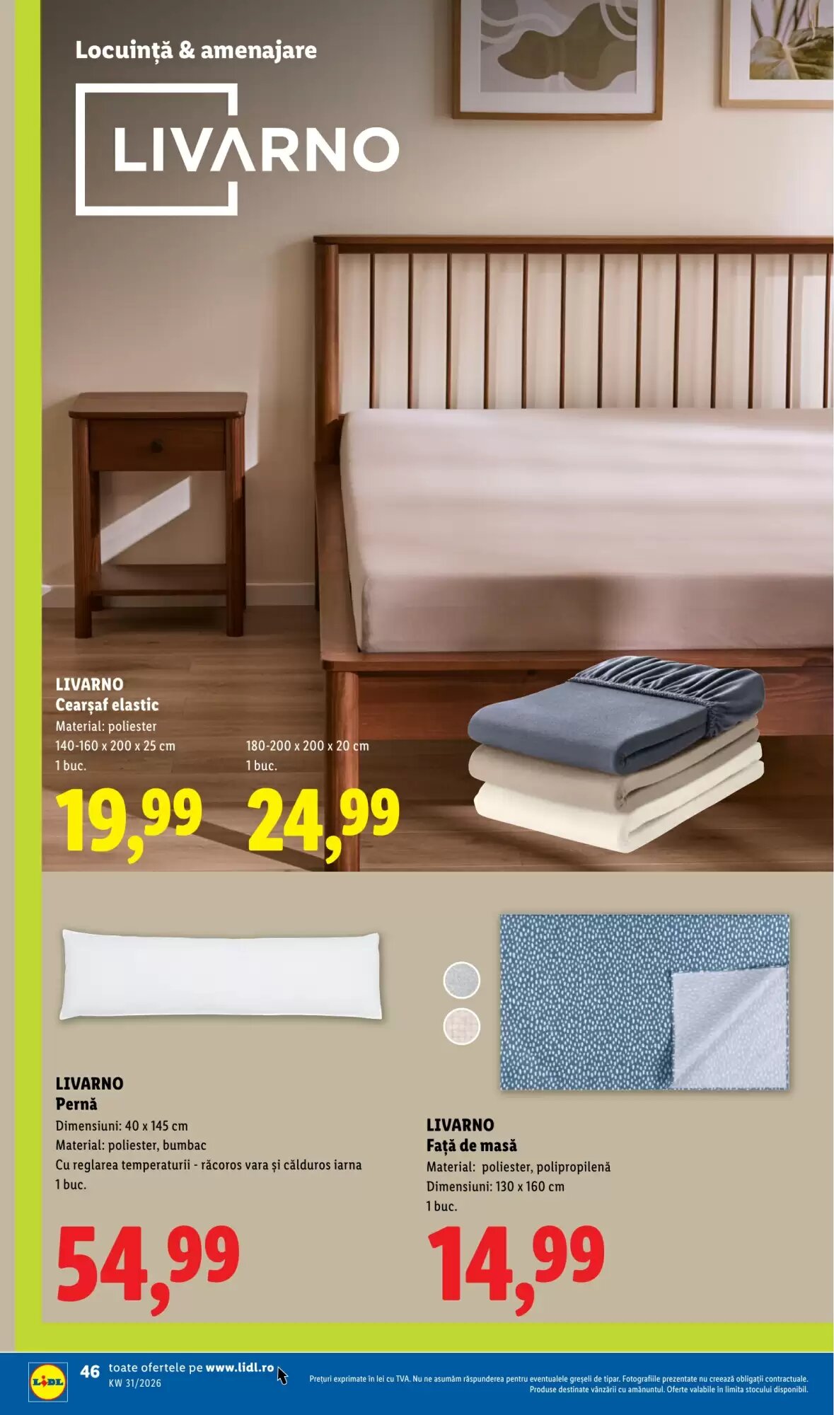 Catalogul cu oferte Lidl valabil de la 27.07.2026 - Pagina 46.