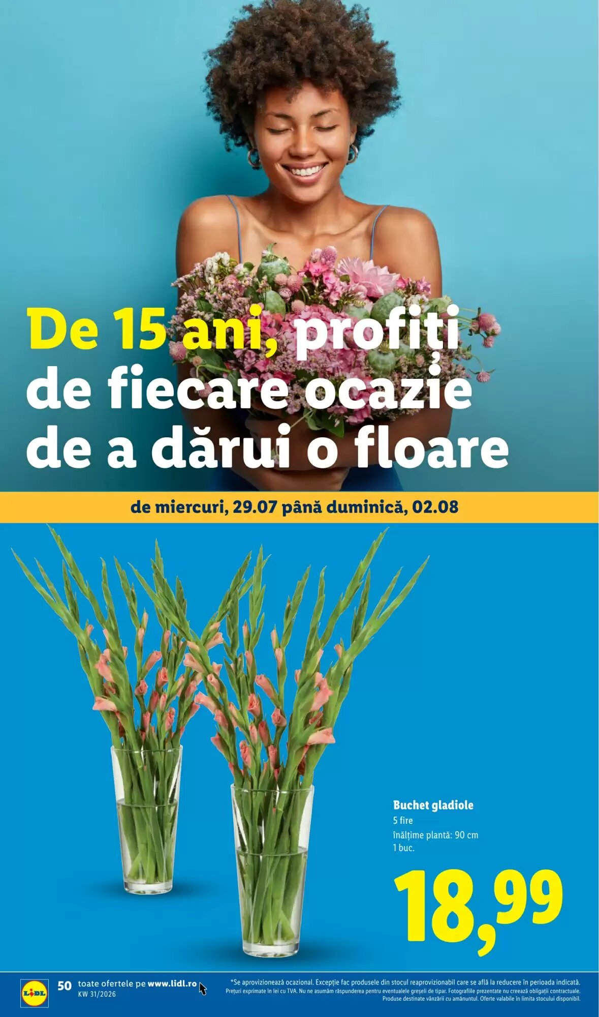 Catalogul cu oferte Lidl valabil de la 27.07.2026 - Pagina 50.