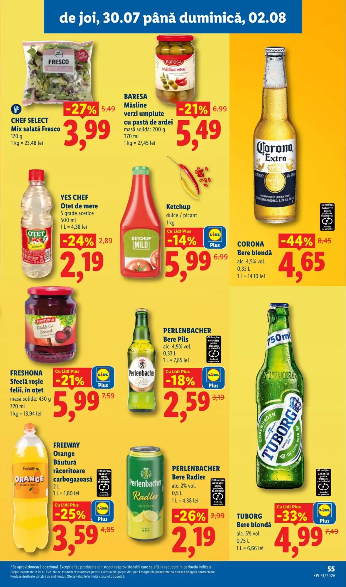 Catalogul cu oferte Lidl valabil de la 27.07.2026 - Pagina 55.