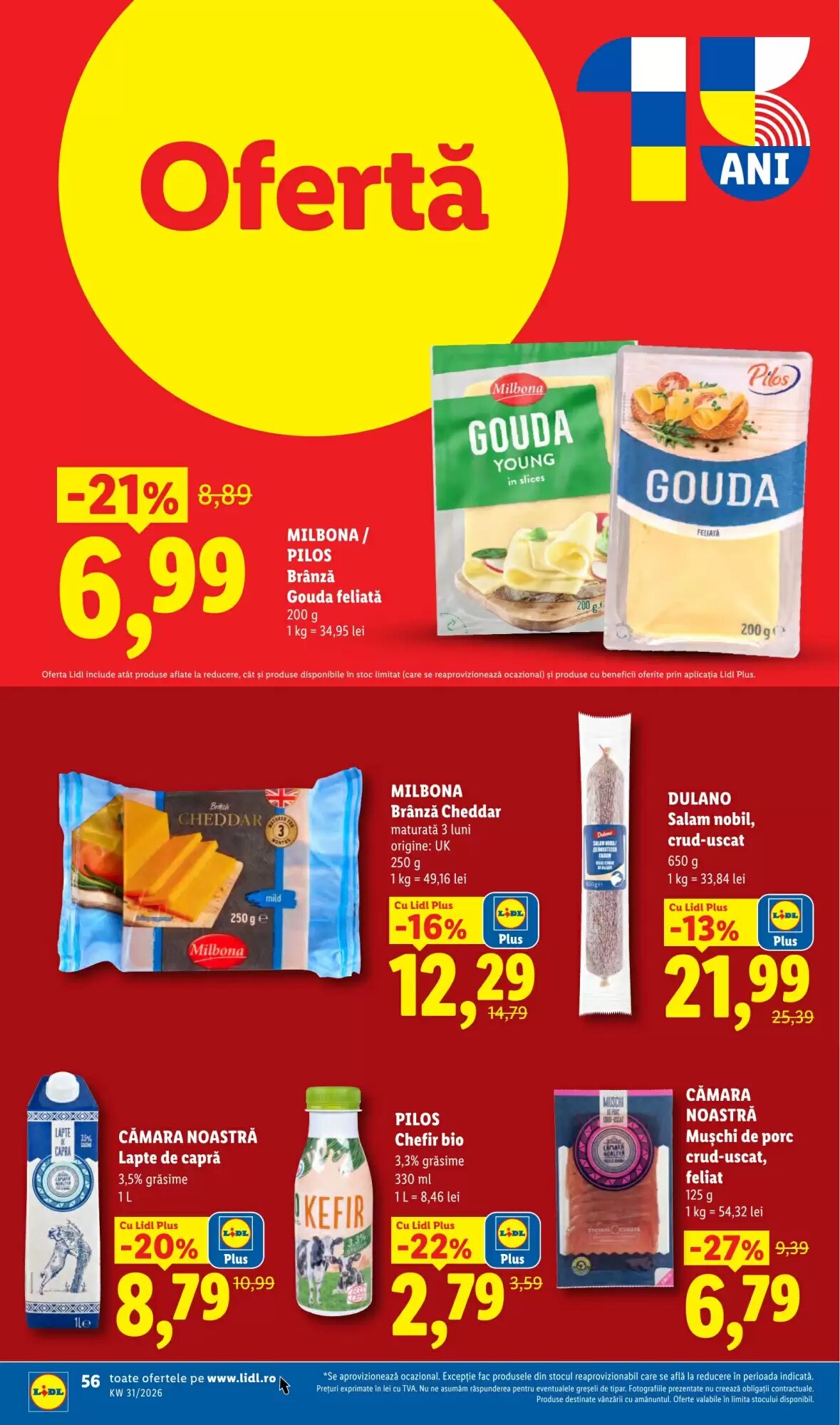 Catalogul cu oferte Lidl valabil de la 27.07.2026 - Pagina 56.