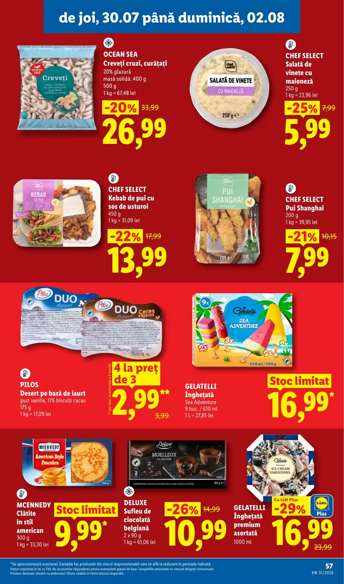 Catalogul cu oferte Lidl valabil de la 27.07.2026 - Pagina 57.