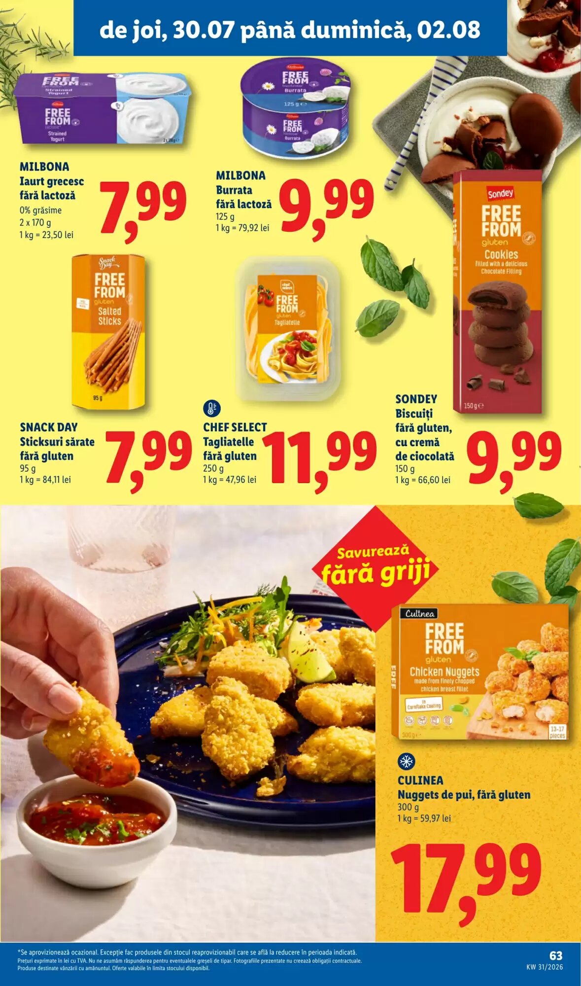 Catalogul cu oferte Lidl valabil de la 27.07.2026 - Pagina 63.
