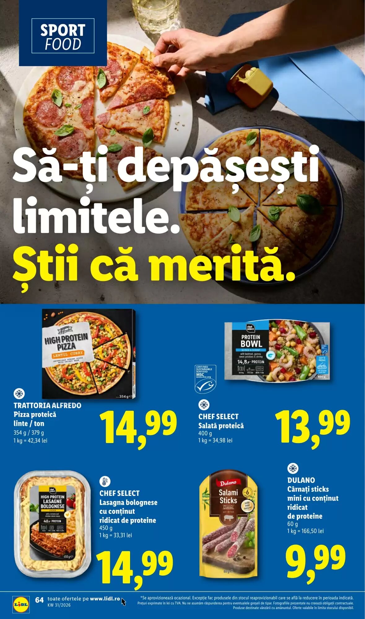 Catalogul cu oferte Lidl valabil de la 27.07.2026 - Pagina 64.