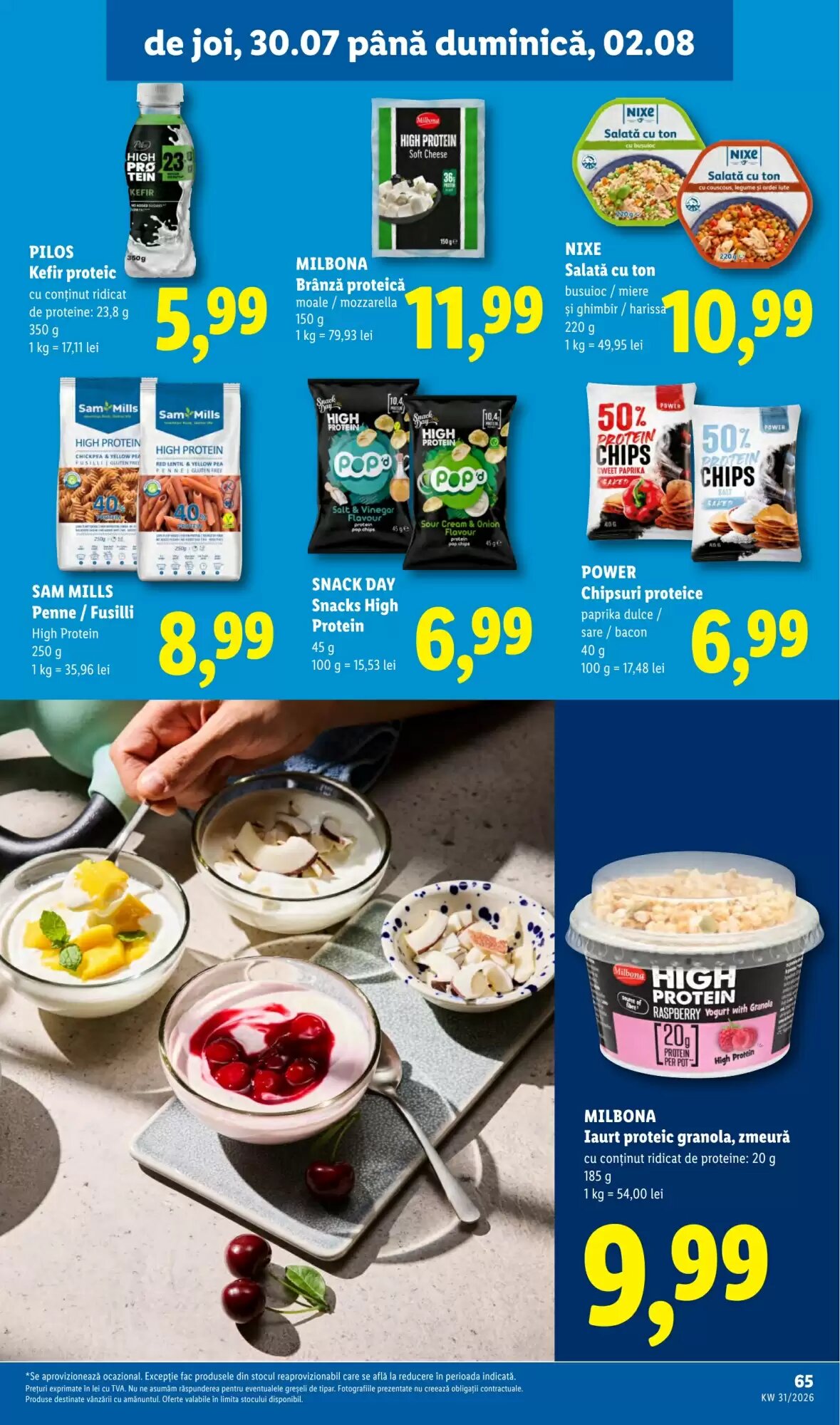 Catalogul cu oferte Lidl valabil de la 27.07.2026 - Pagina 65.