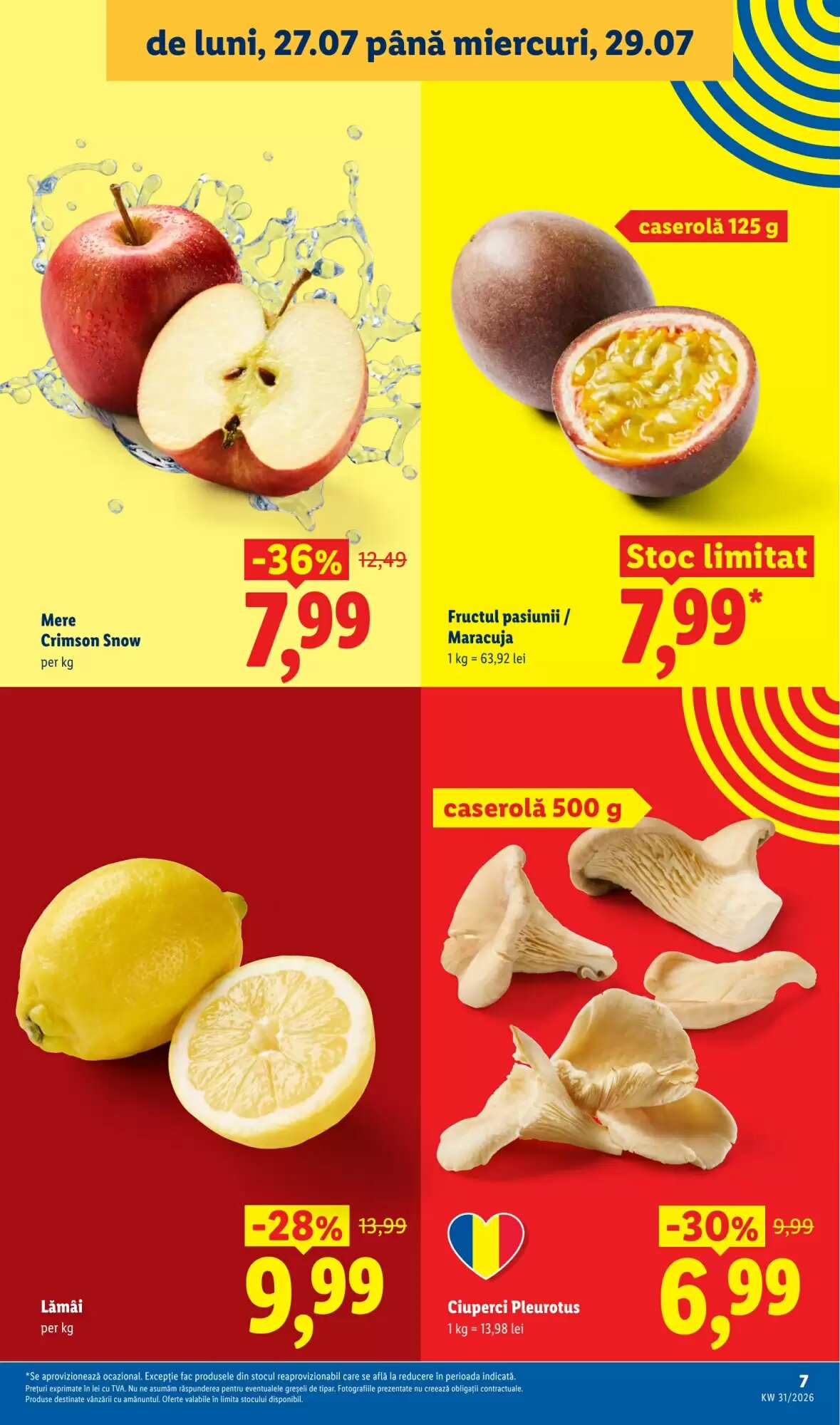Catalogul cu oferte Lidl valabil de la 27.07.2026 - Pagina 7.