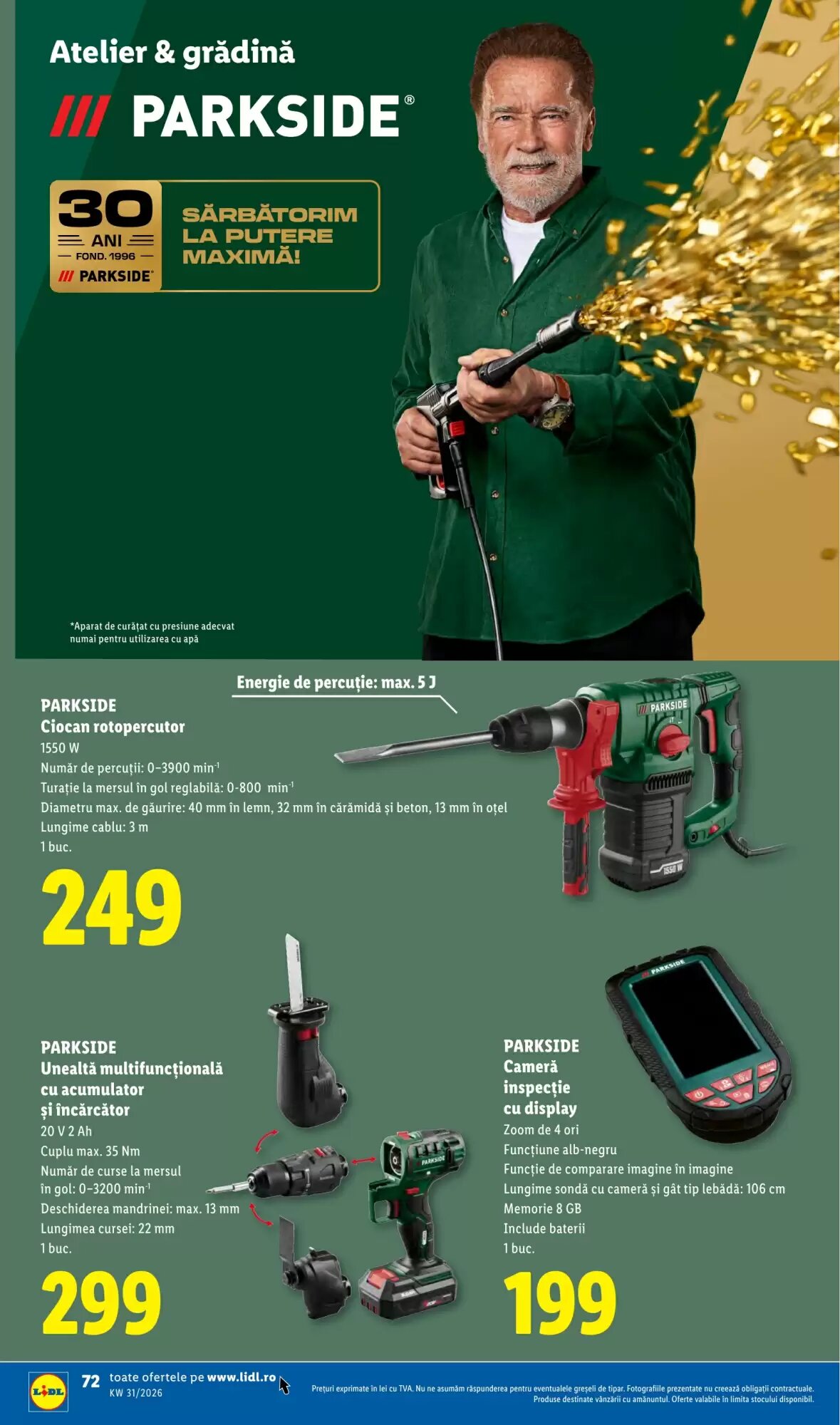 Catalogul cu oferte Lidl valabil de la 27.07.2026 - Pagina 72.