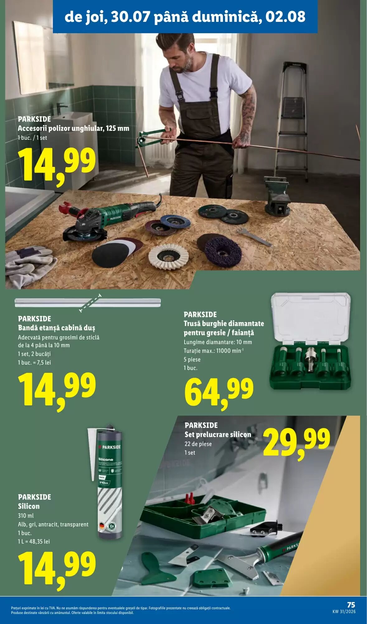 Catalogul cu oferte Lidl valabil de la 27.07.2026 - Pagina 75.