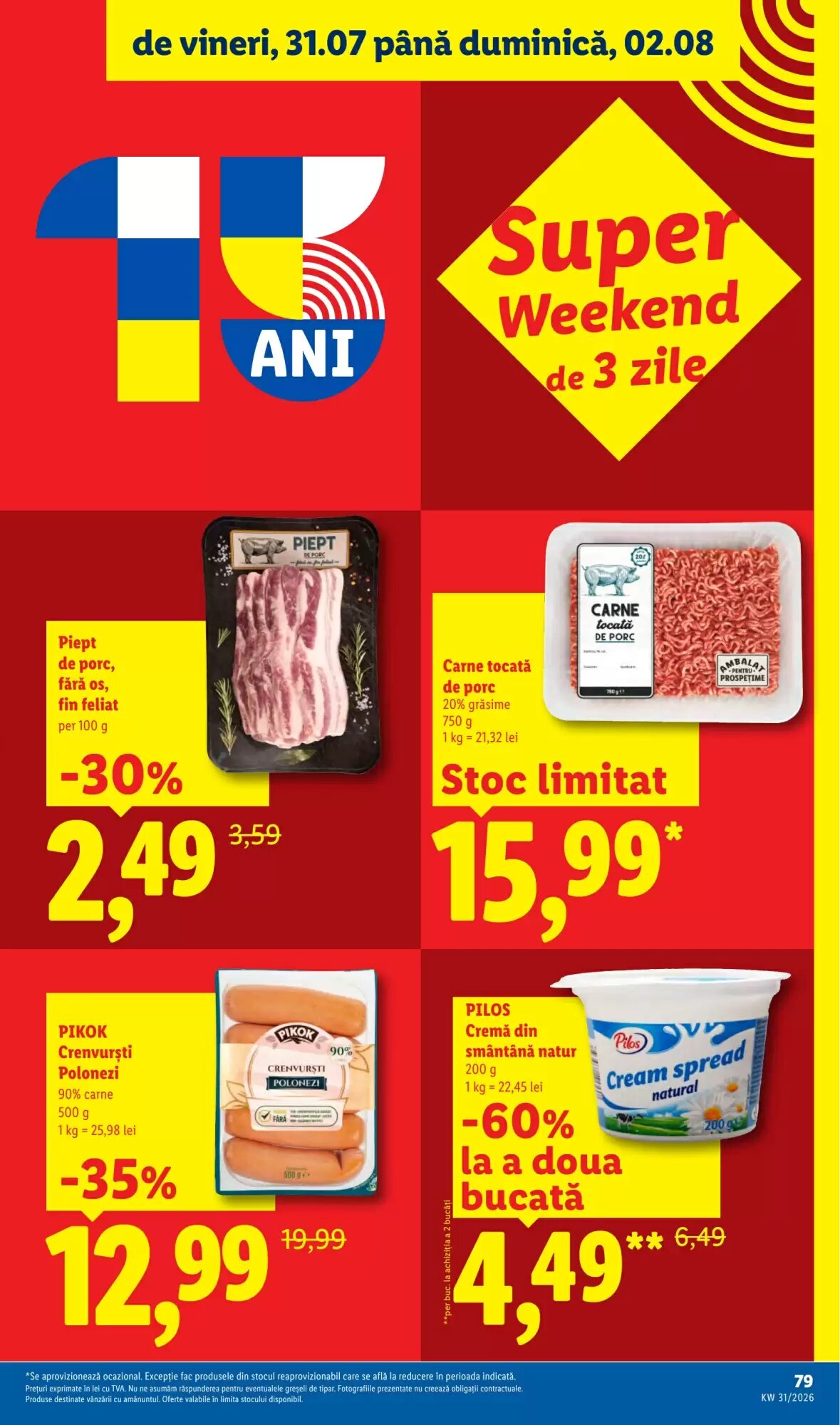 Catalogul cu oferte Lidl valabil de la 27.07.2026 - Pagina 79.