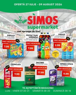 Catalogul cu oferte Simos valabil de la 27.07.2026