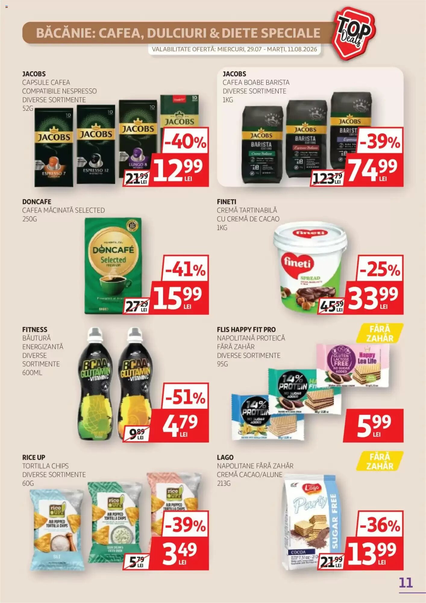 Catalogul cu oferte Auchan valabil de la 29.07.2026 - Pagina 11.