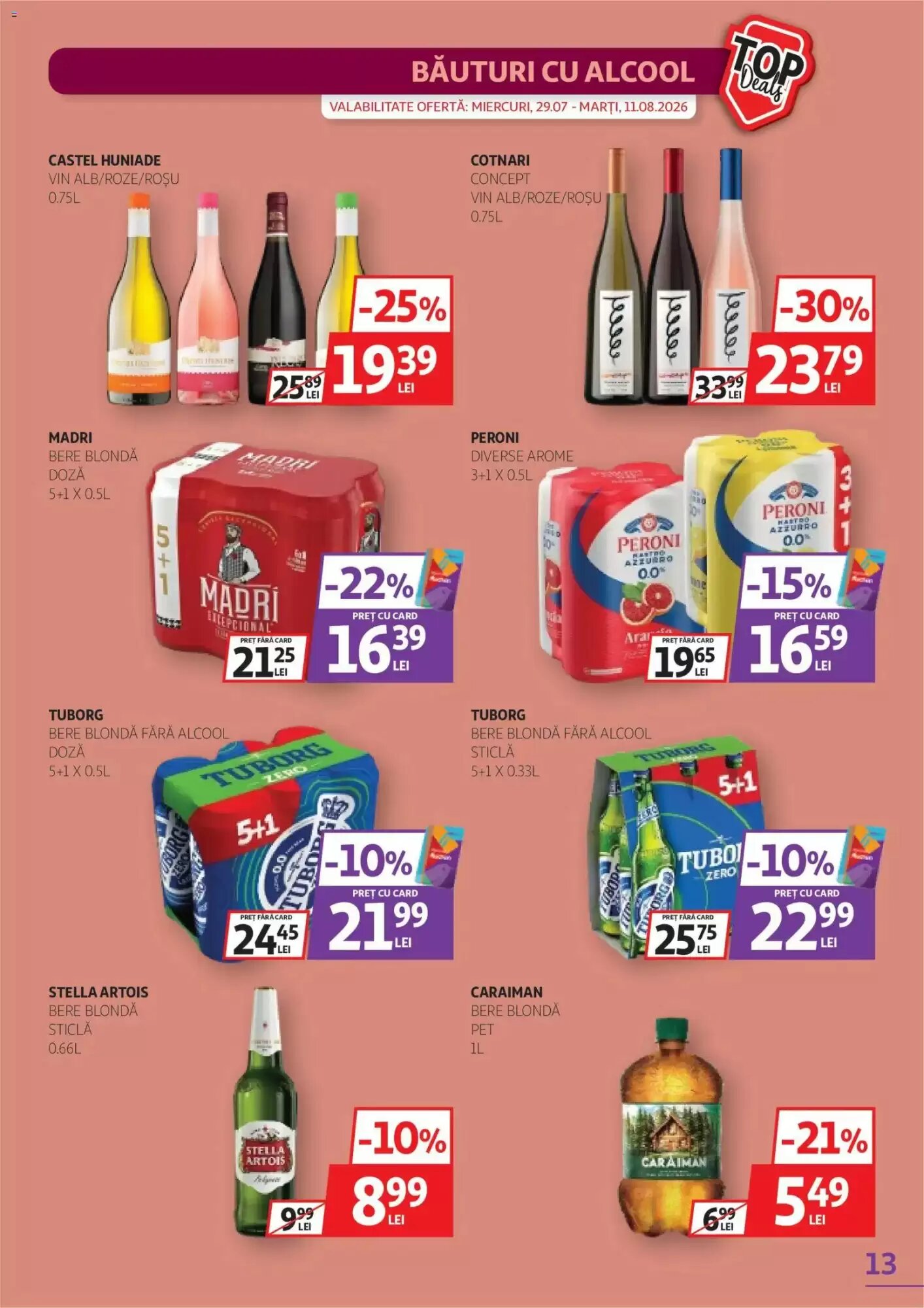 Catalogul cu oferte Auchan valabil de la 29.07.2026 - Pagina 13.