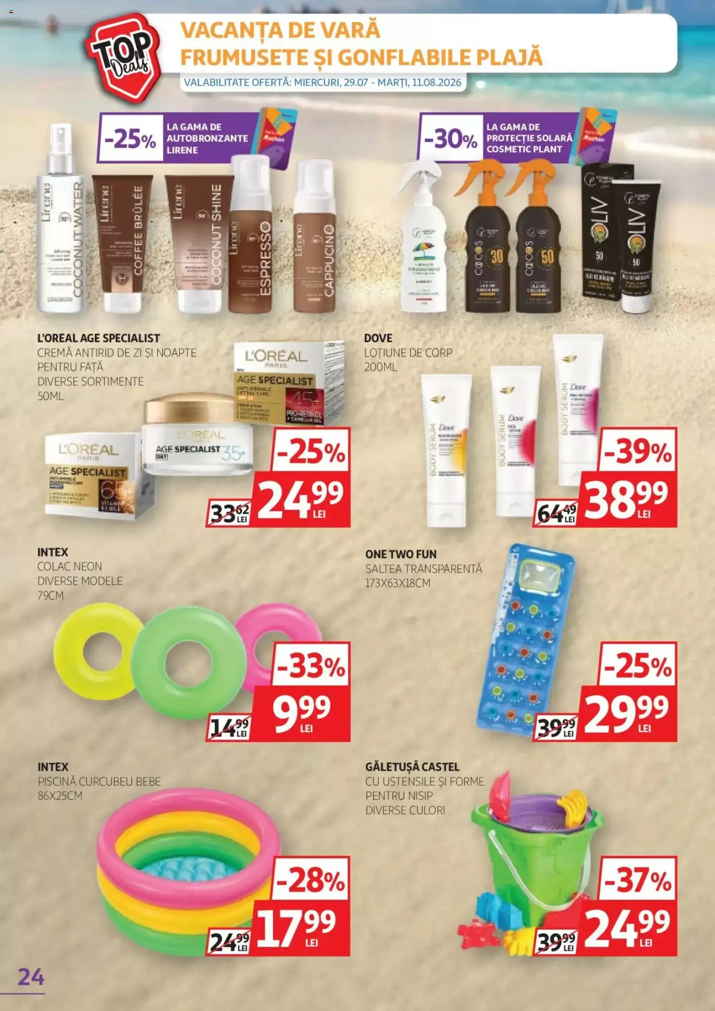 Catalogul cu oferte Auchan valabil de la 29.07.2026 - Pagina 24.