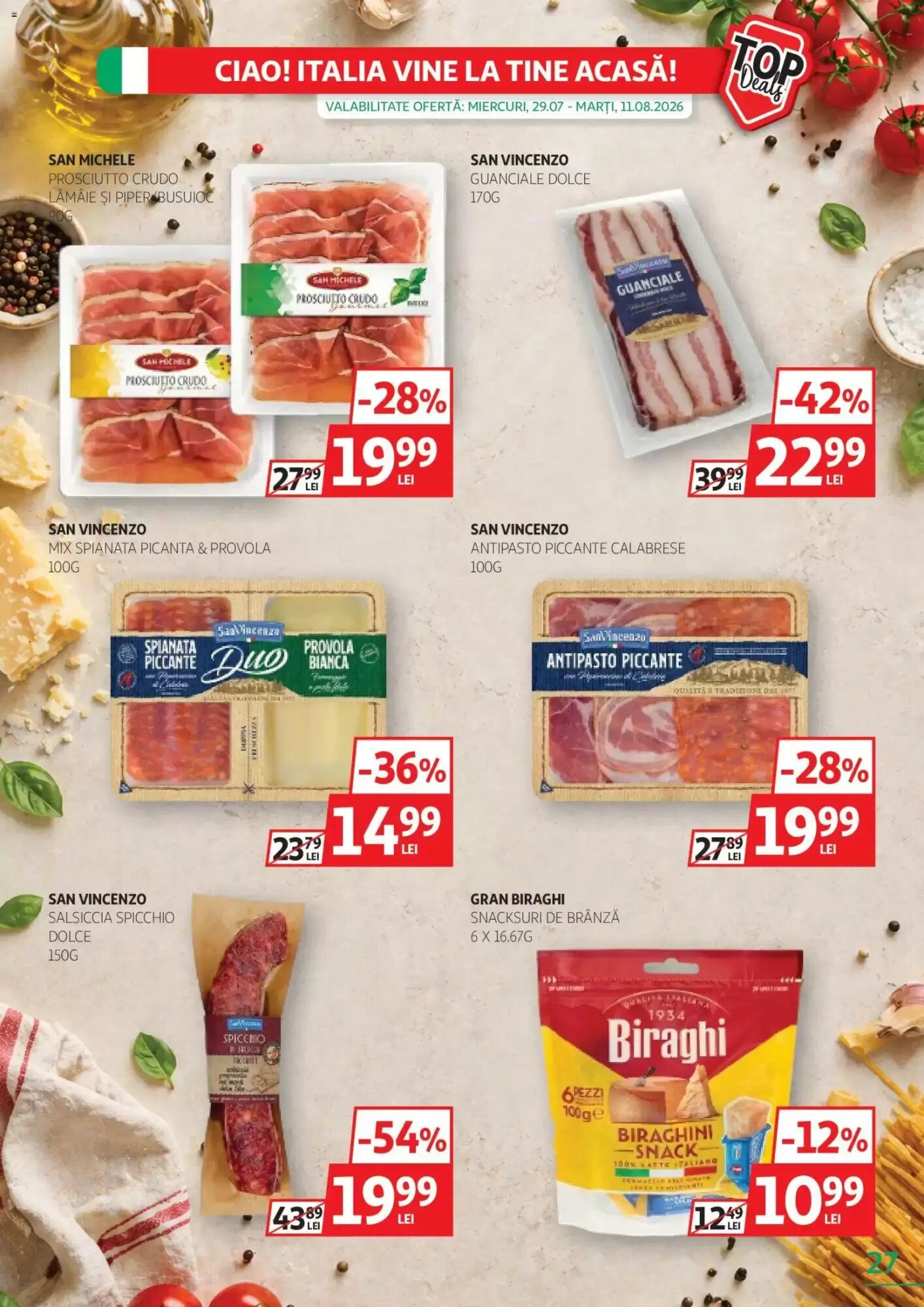 Catalogul cu oferte Auchan valabil de la 29.07.2026 - Pagina 27.
