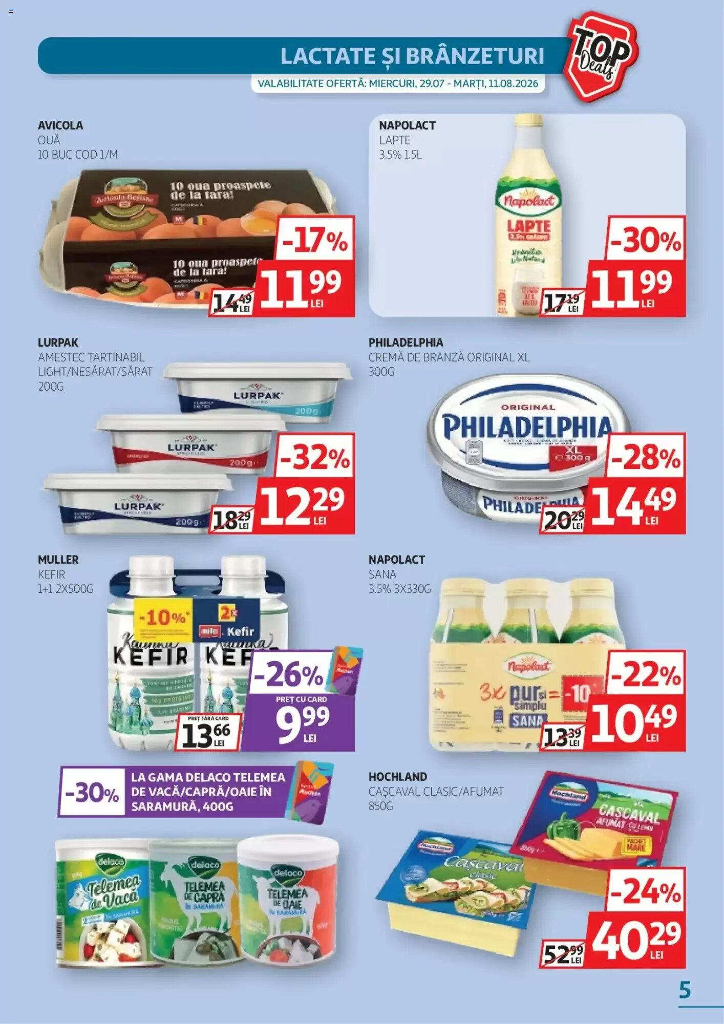 Catalogul cu oferte Auchan valabil de la 29.07.2026 - Pagina 5.