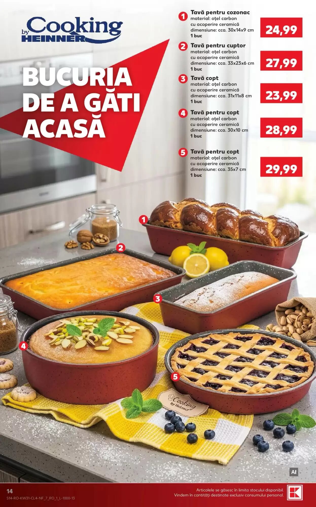 Catalogul cu oferte Kaufland valabil de la 29.07.2026 - Pagina 14.