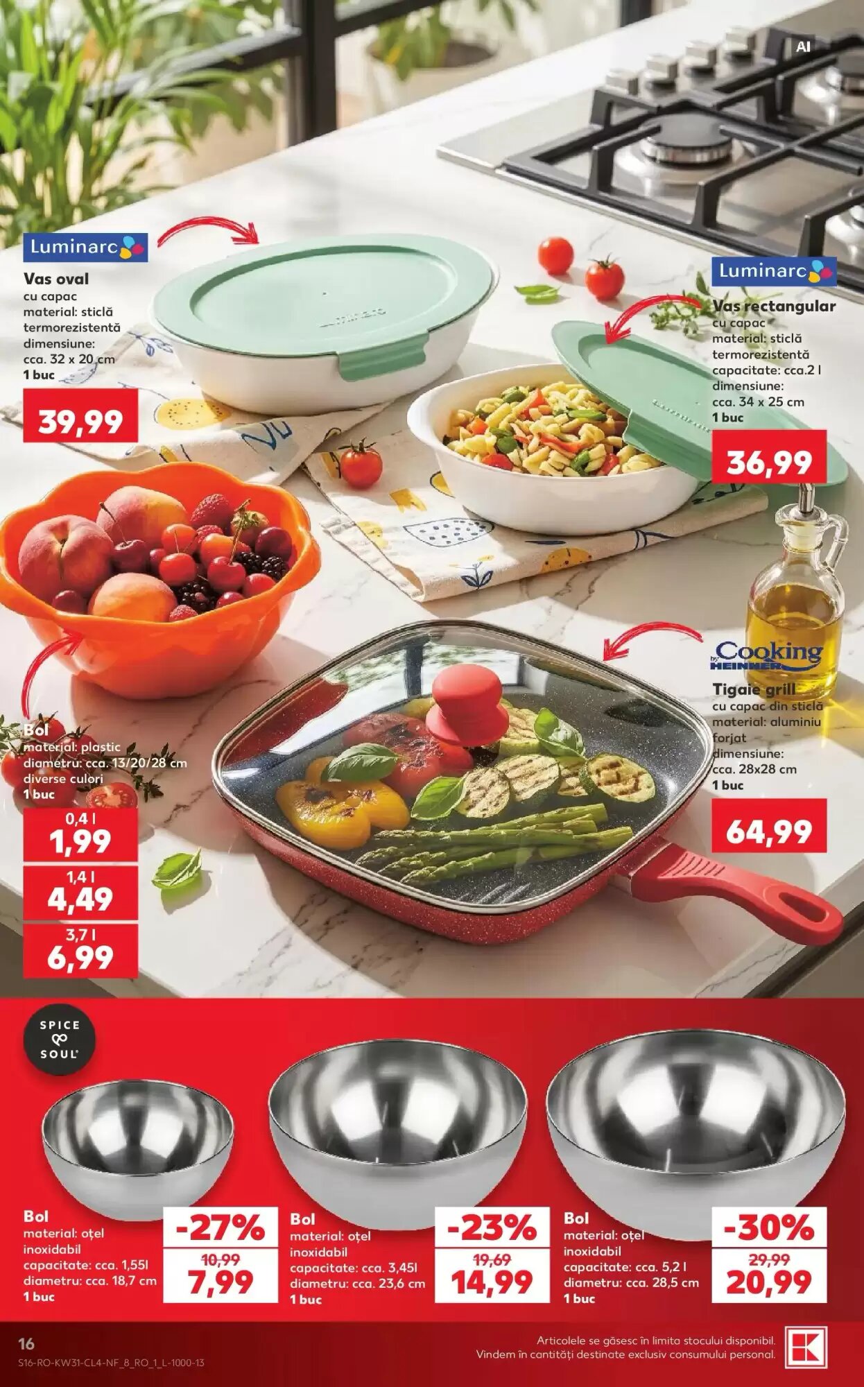 Catalogul cu oferte Kaufland valabil de la 29.07.2026 - Pagina 16.
