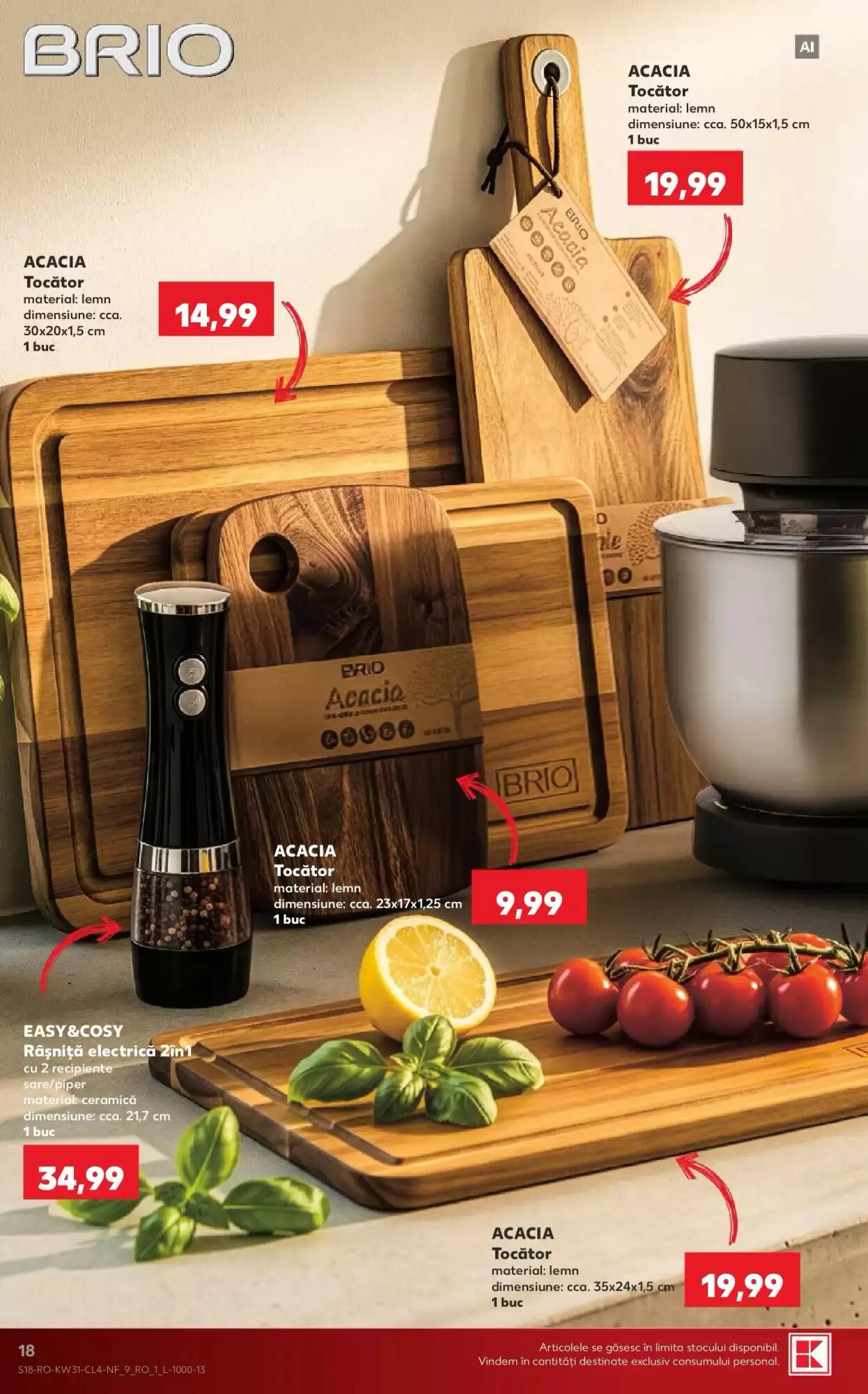 Catalogul cu oferte Kaufland valabil de la 29.07.2026 - Pagina 18.