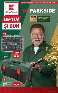 Catalogul cu oferte Kaufland valabil de la 29.07.2026
