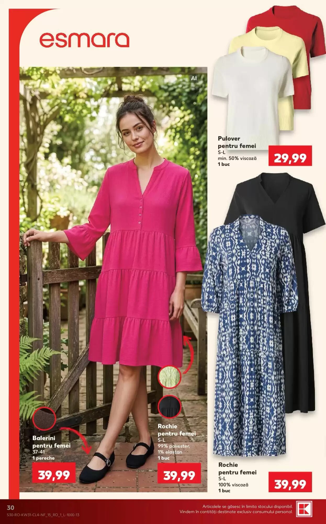 Catalogul cu oferte Kaufland valabil de la 29.07.2026 - Pagina 30.