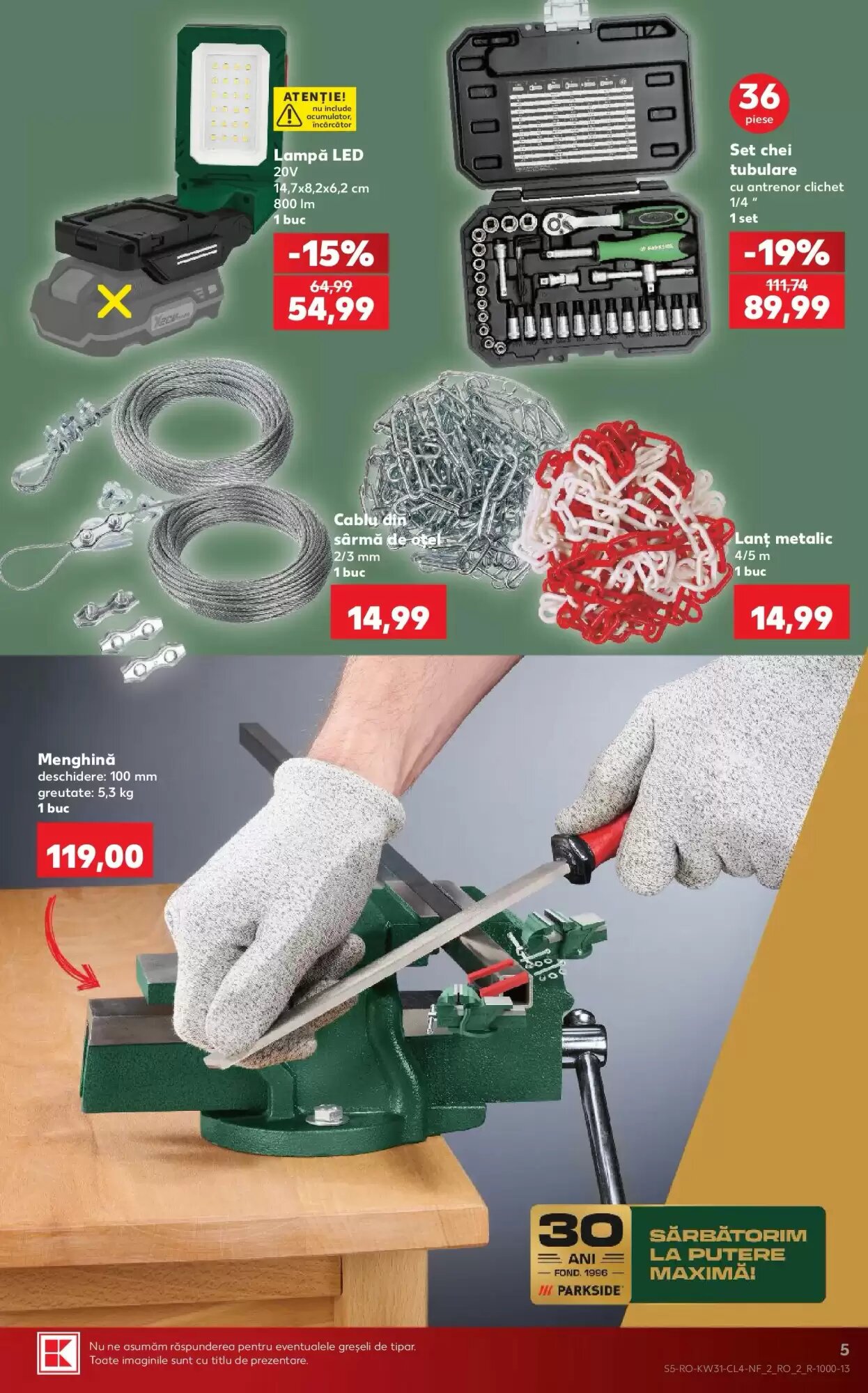 Catalogul cu oferte Kaufland valabil de la 29.07.2026 - Pagina 5.
